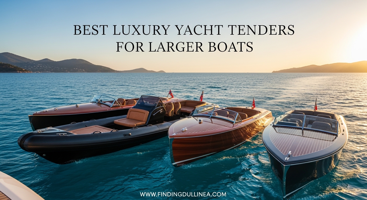 Best Luxury Yacht Tenders for Larger Boats