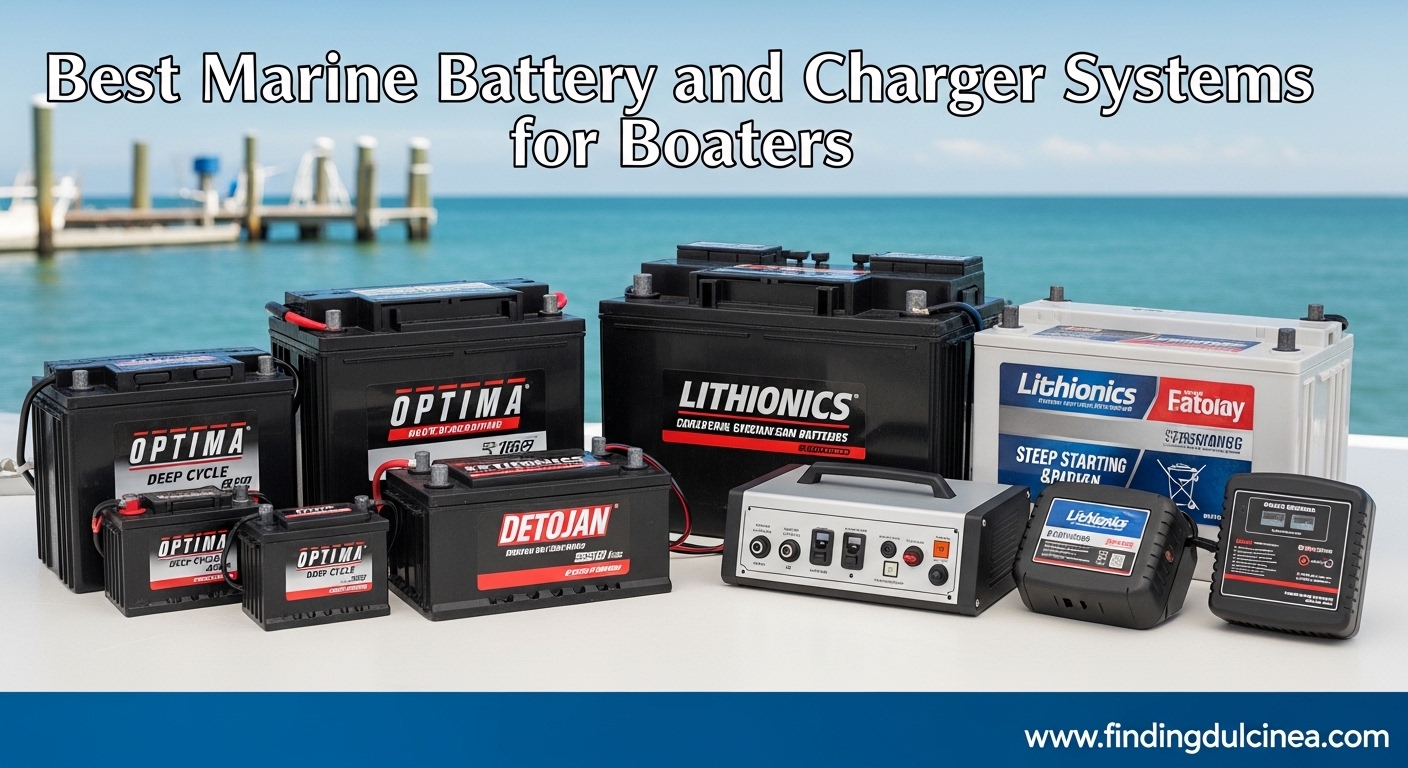 Best Marine Battery and Charger Systems for Boaters
