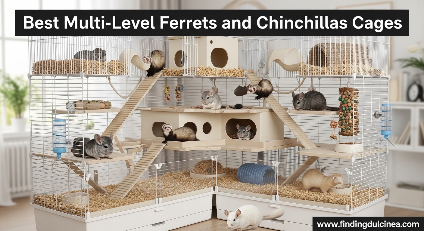 Best Multi-Level Ferrets and Chinchillas Cages