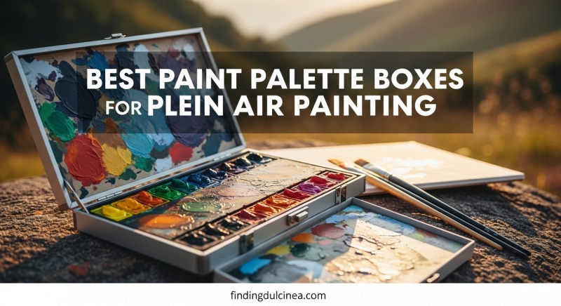Best Paint Palette Boxes for Plein Air Painting