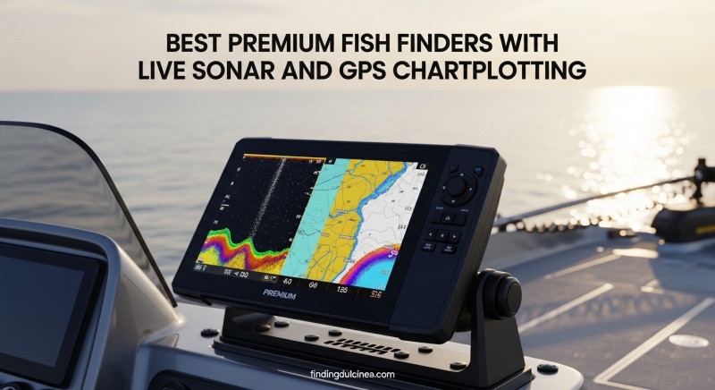 Best Premium Fish Finders with Live Sonar and GPS Chartplotting