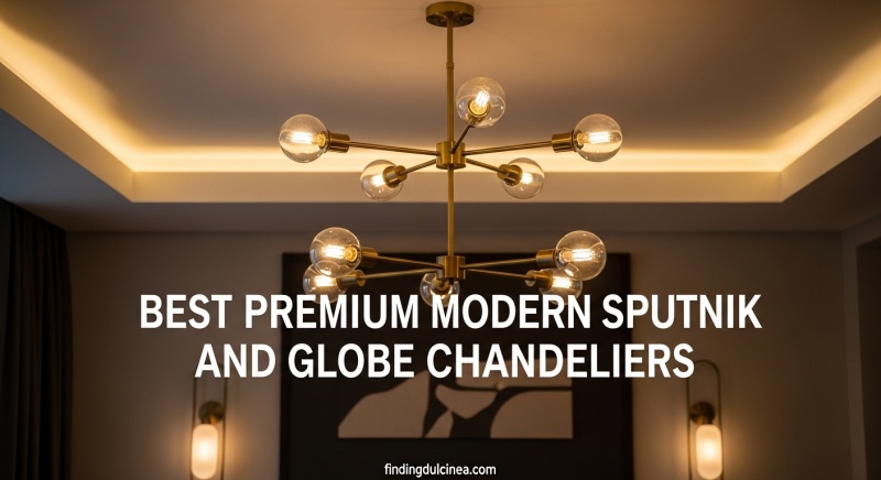 Best Premium Modern Sputnik and Globe Chandeliers