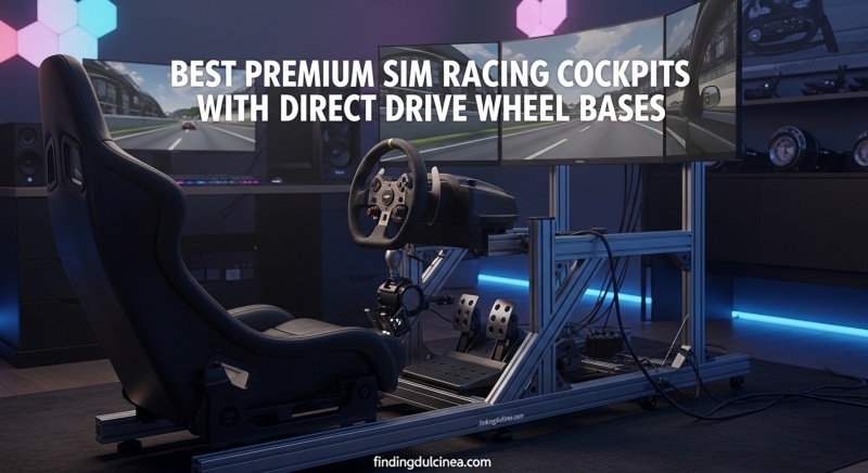 Best Premium Sim Racing Cockpits with Direct Drive Wheel Bases