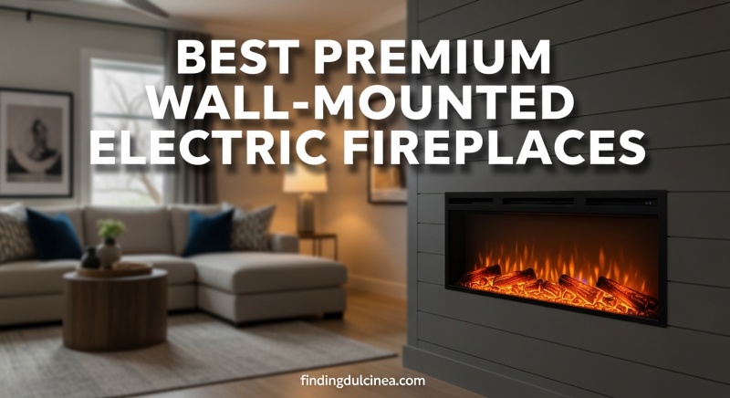 Best Premium Wall-Mounted Electric Fireplaces