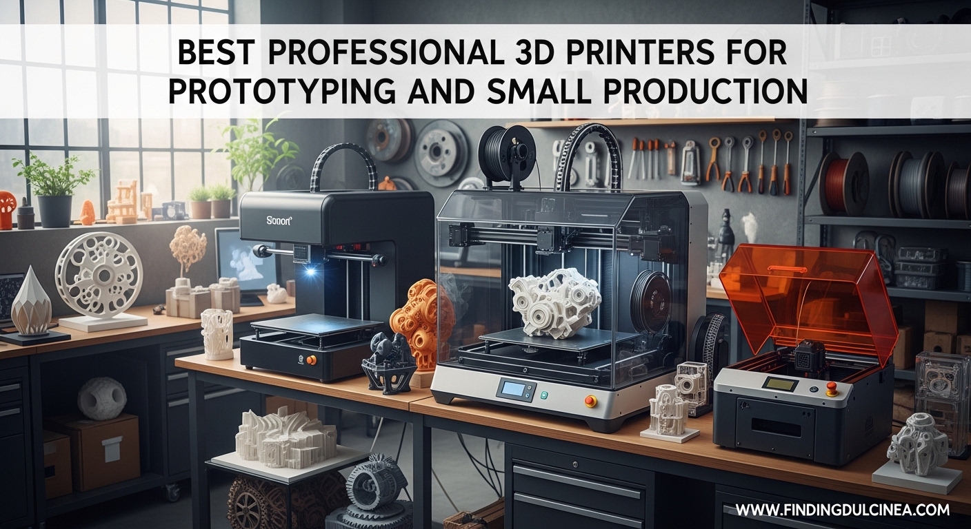 Best Professional 3D Printers for Prototyping and Small Production