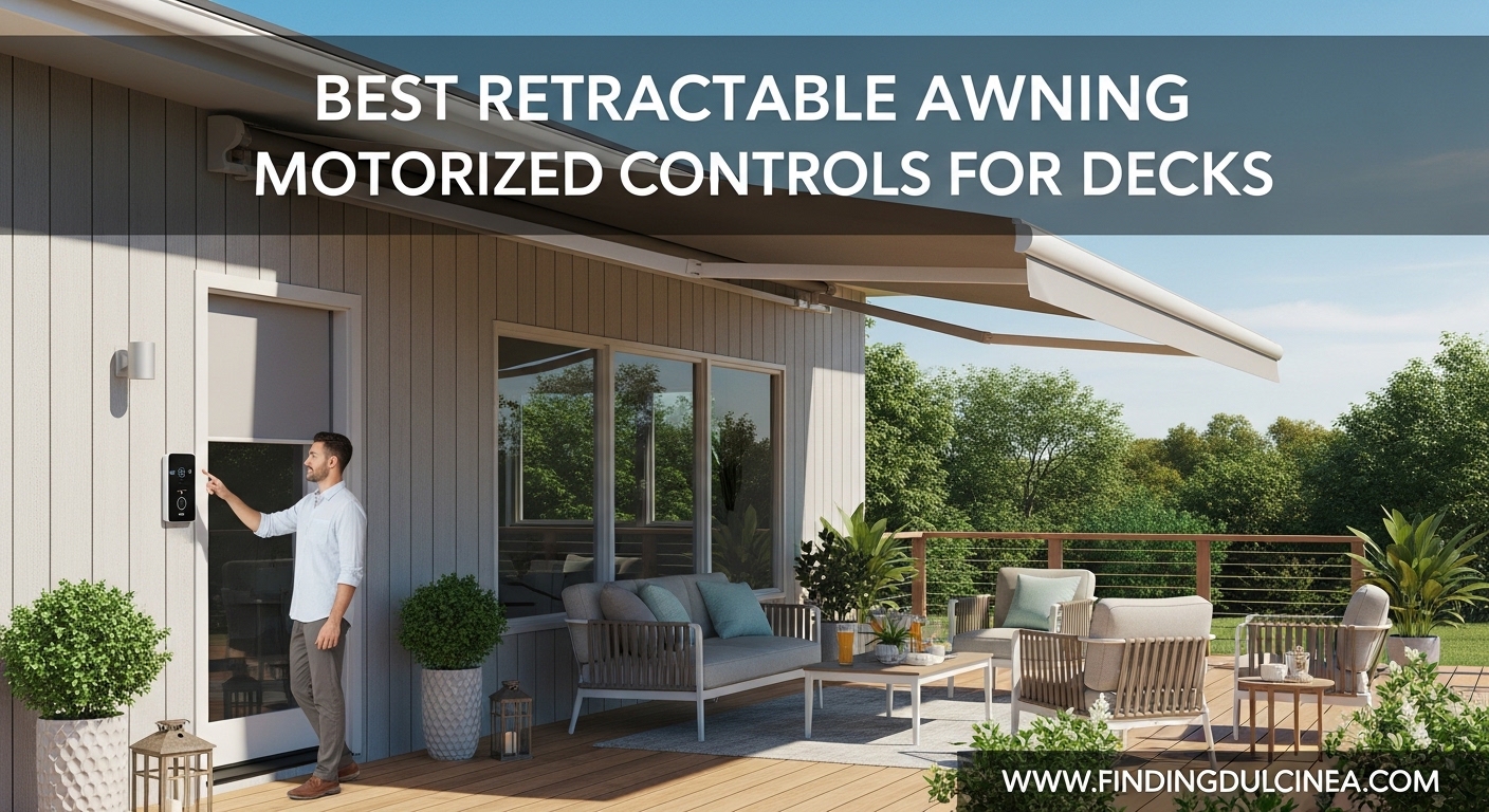Best Retractable Awning Motorized Controls for Decks