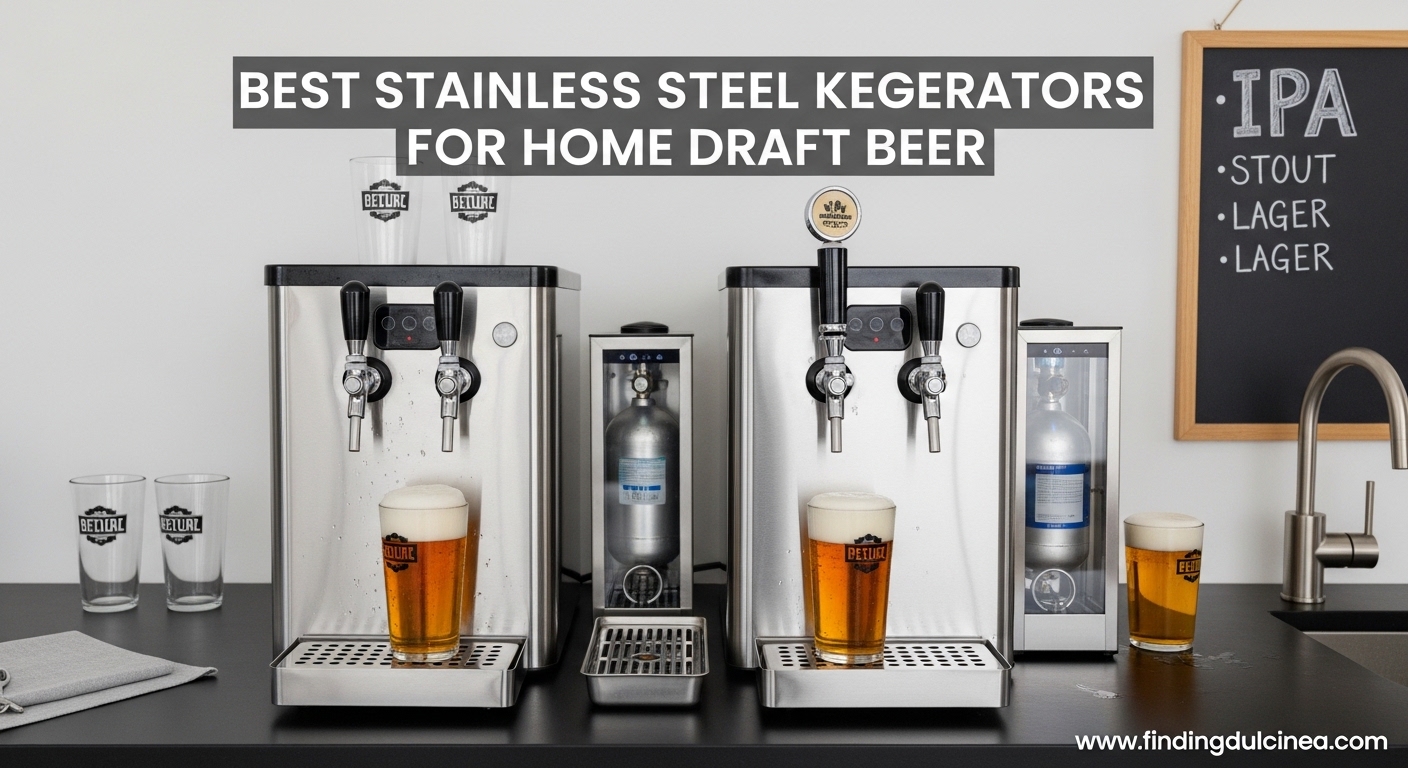 Best Stainless Steel Kegerators for Home Draft Beer