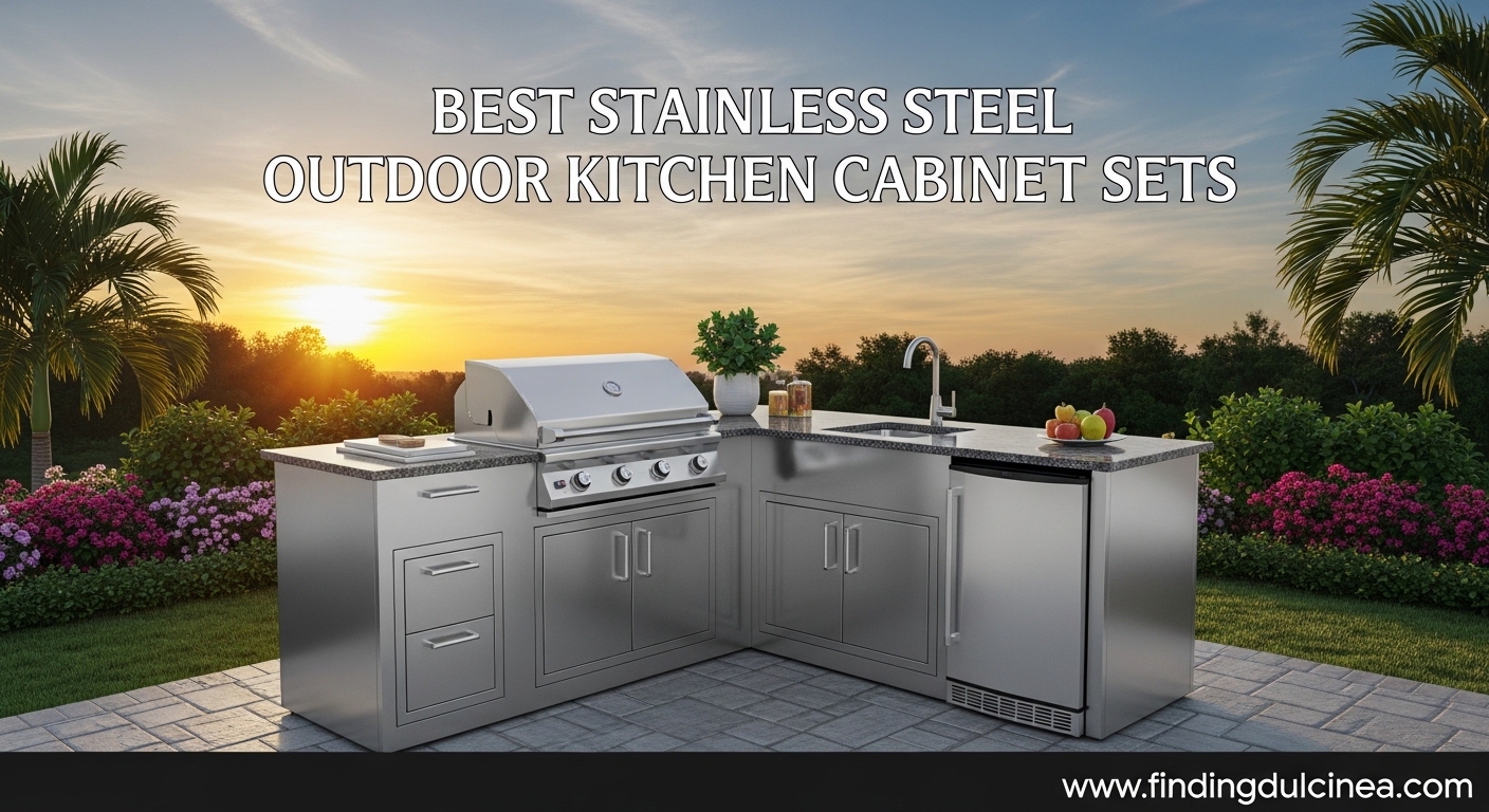 Best Stainless Steel Outdoor Kitchen Cabinet Sets