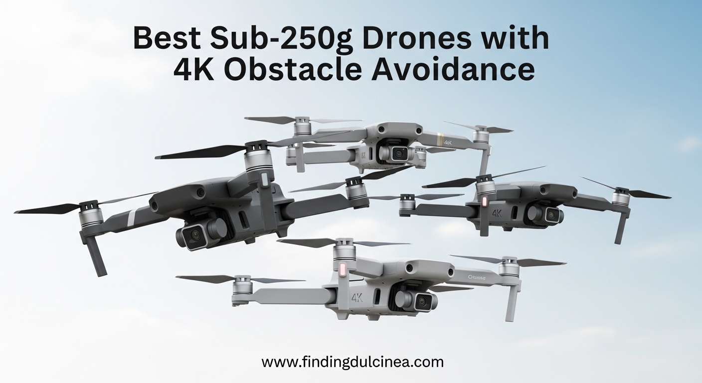 Best Sub-250g Drones with 4K Obstacle Avoidance