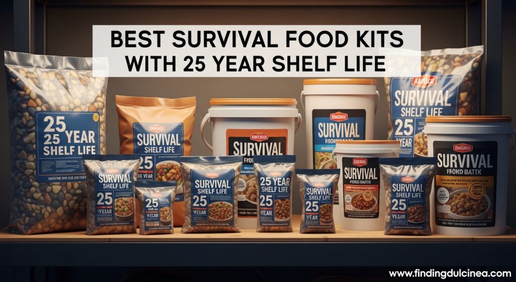 Current image: Best Survival Food Kits with 25 Year Shelf Life