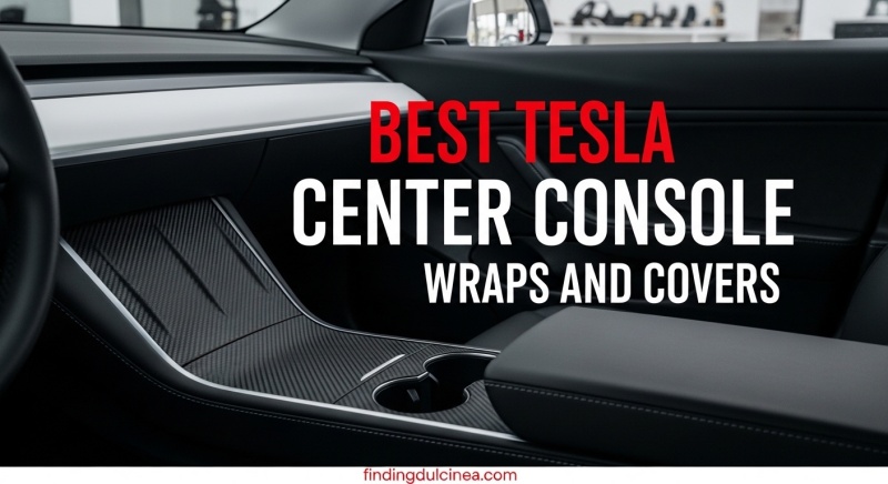 Best Tesla Center Console Wraps and Covers