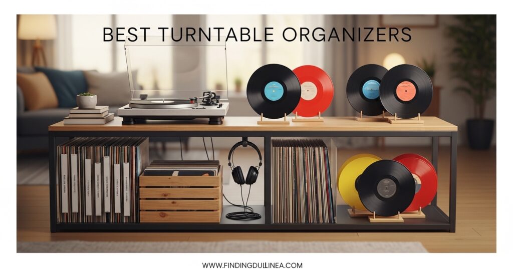 Current image: Best Turntable Organizers