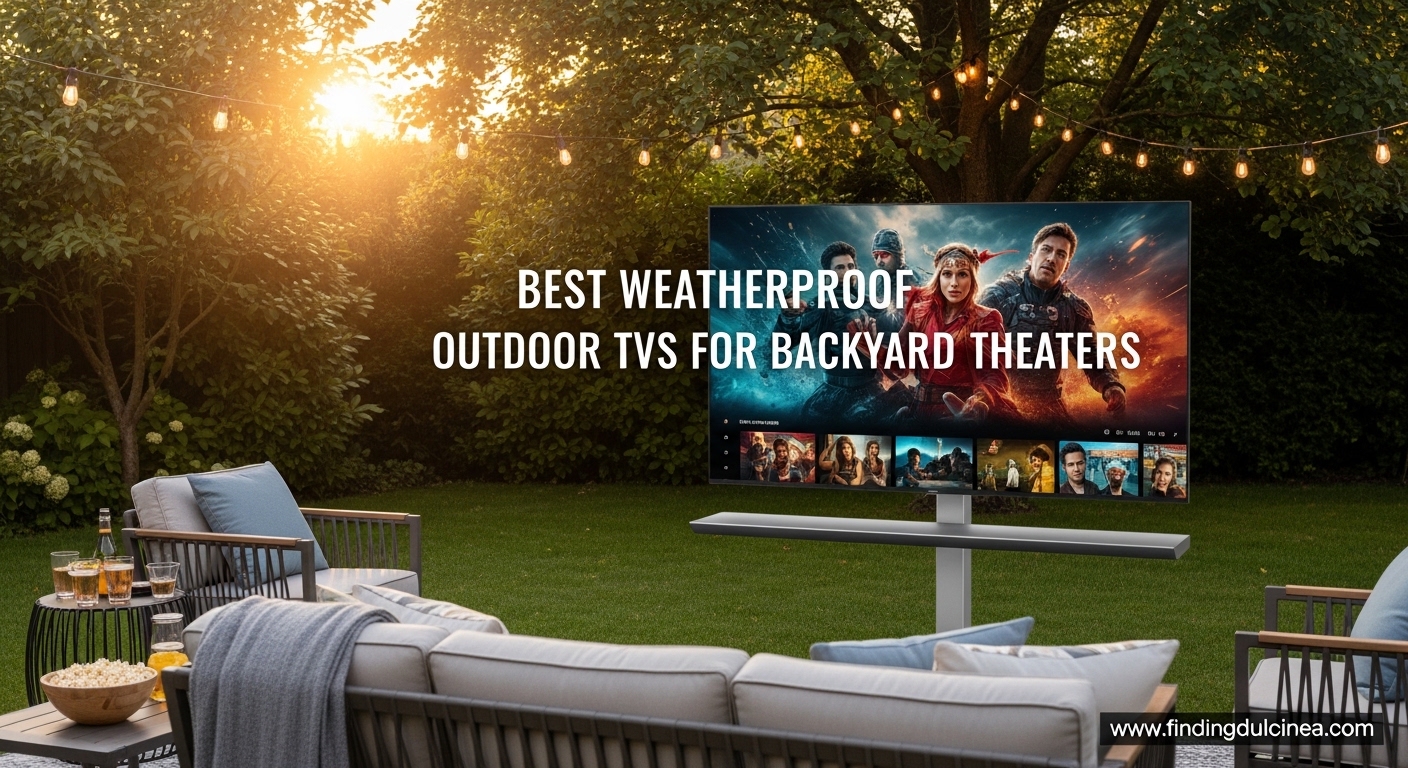 Best Weatherproof Outdoor TVs for Backyard Theaters