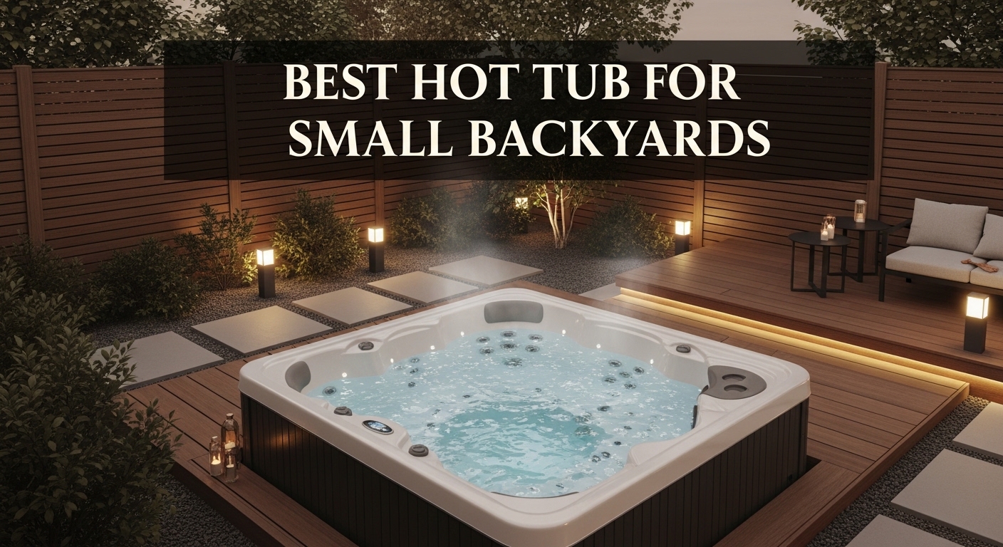 best hot tub for small backyards