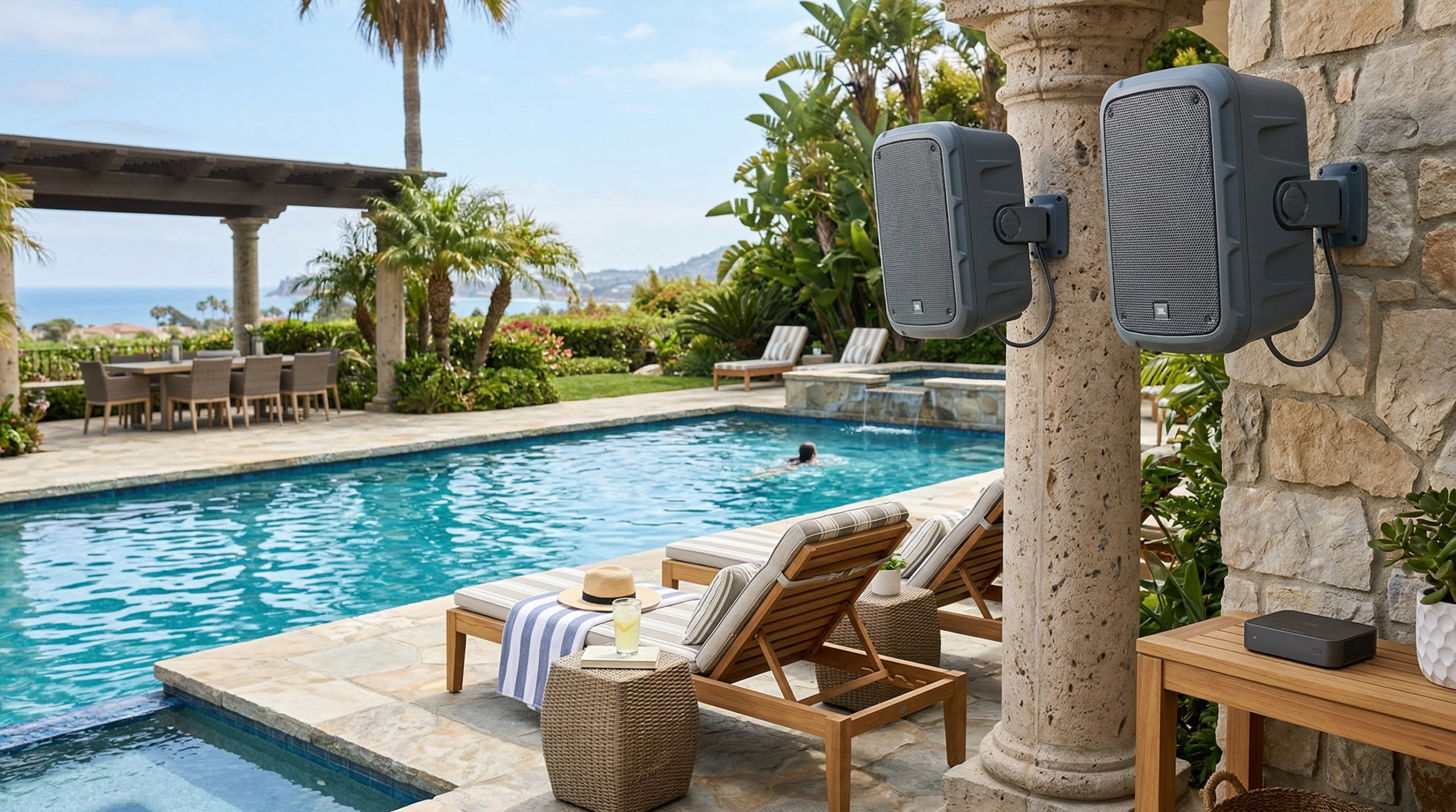 Best Marine-Grade Outdoor Speaker System for Pools and Patios