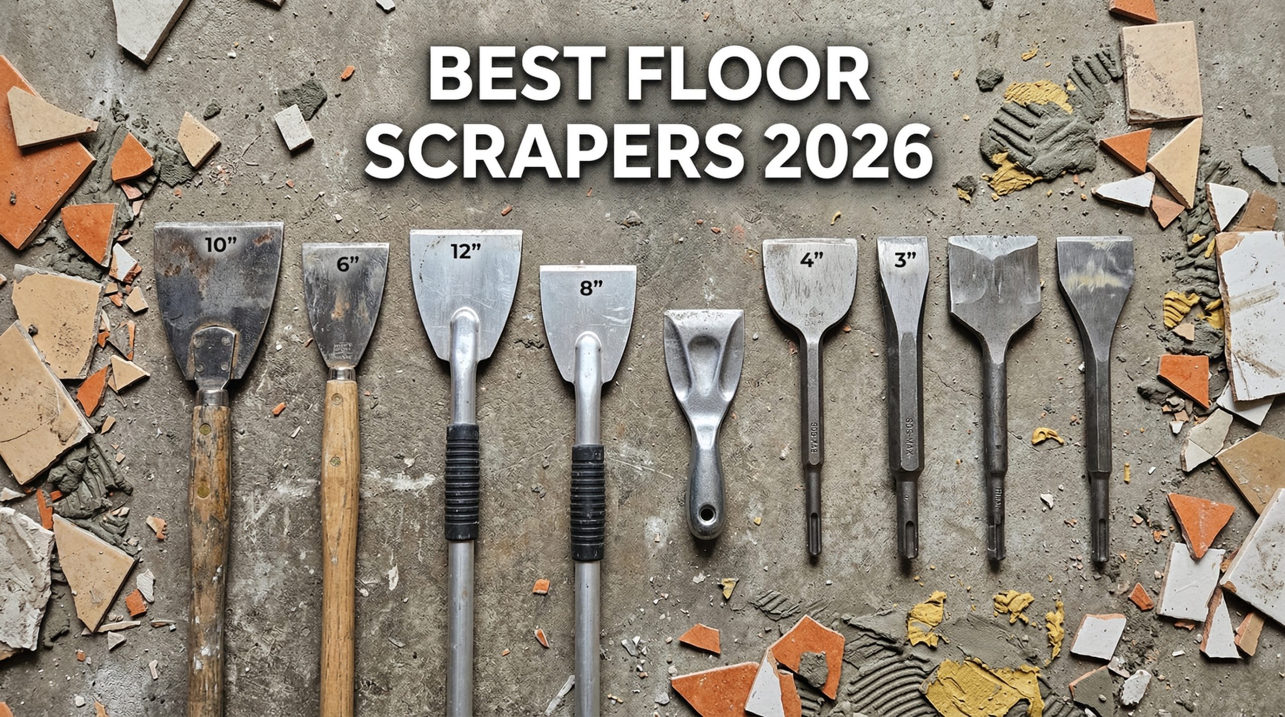 Best Floor Scrapers for Tile and Adhesive Removal