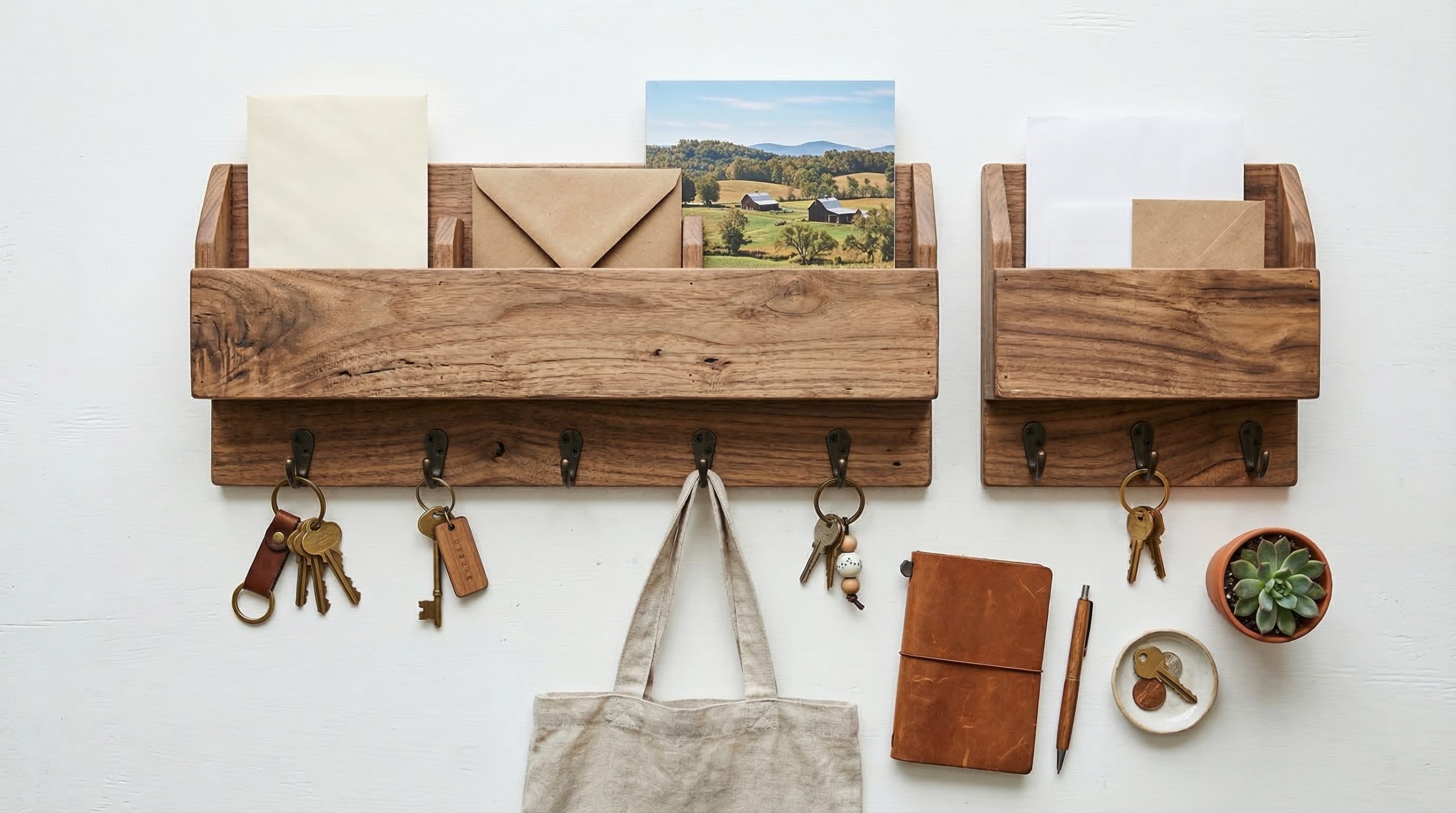 Best Wall-Mounted Mail Organizers for Entryways