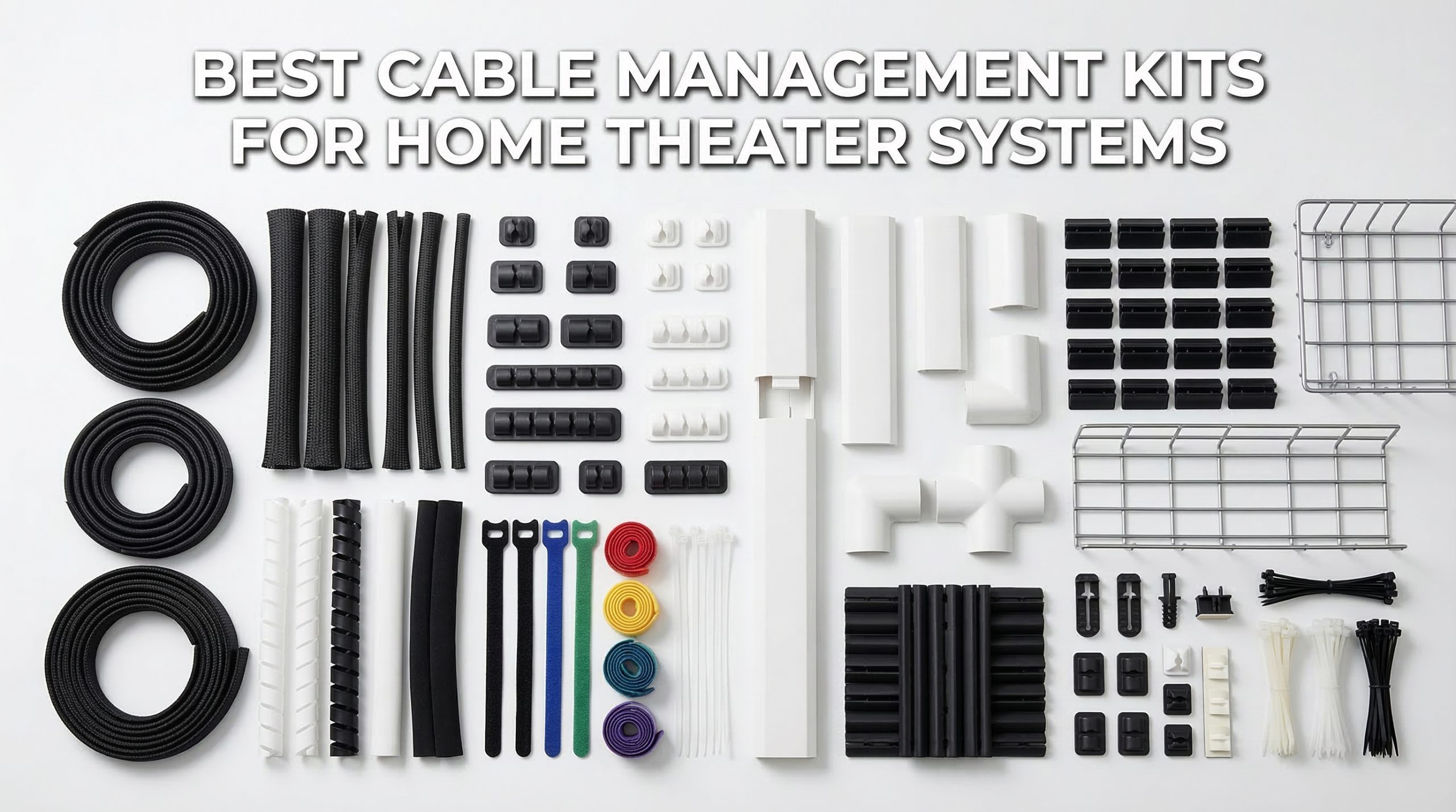 Best Cable Management Kits for Home Theater Systems