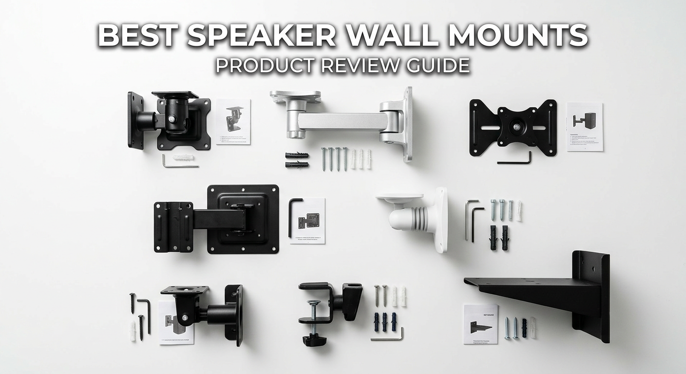 Best Speaker Wall Mounts for Surround Sound