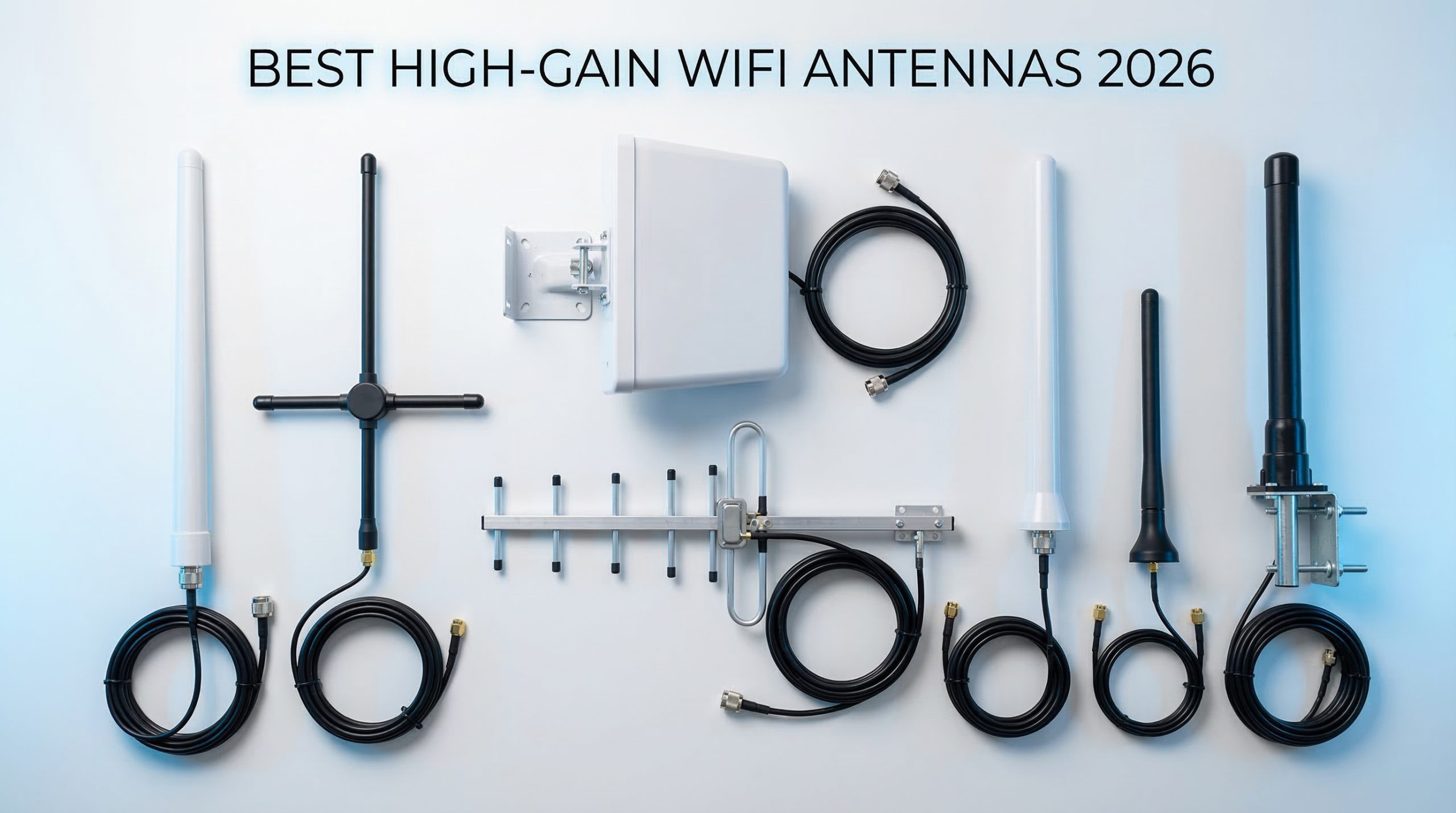 Best High-Gain Wi-Fi Antennas for Extended Range