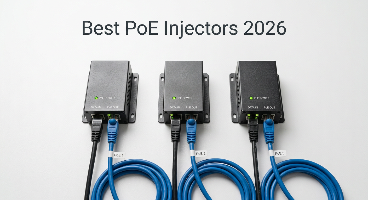 Best PoE Injectors for Single Device Power
