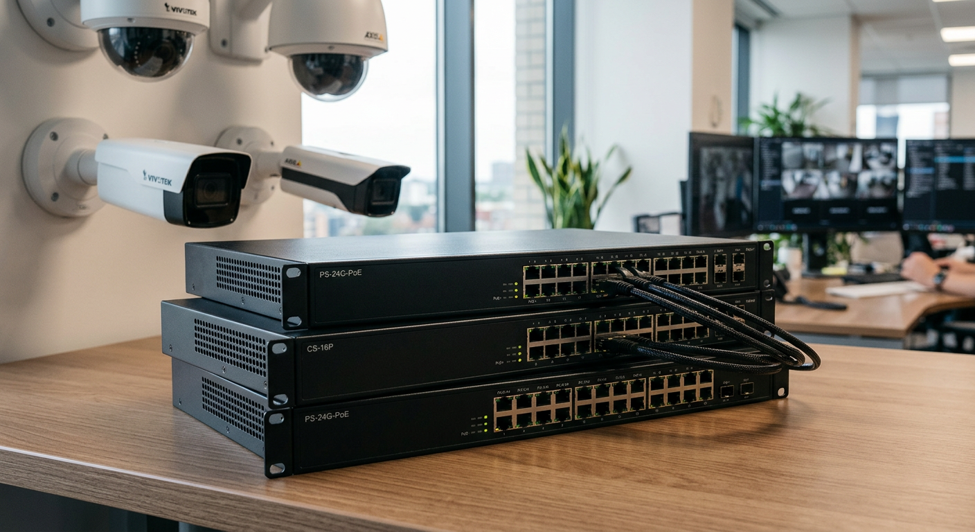 Best PoE Switches for Security Camera Systems