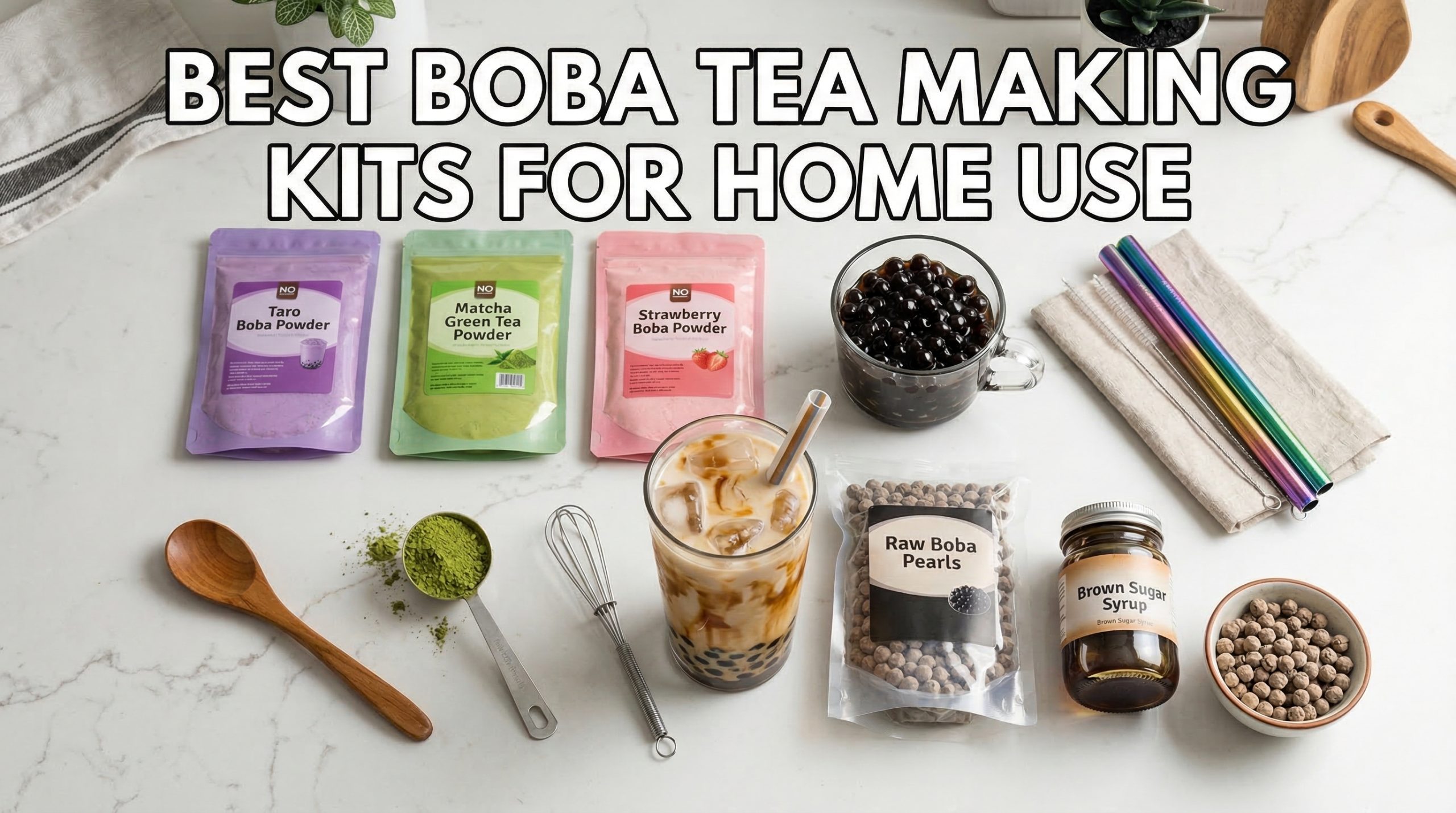 Best Boba Tea Making Kits for Home Use