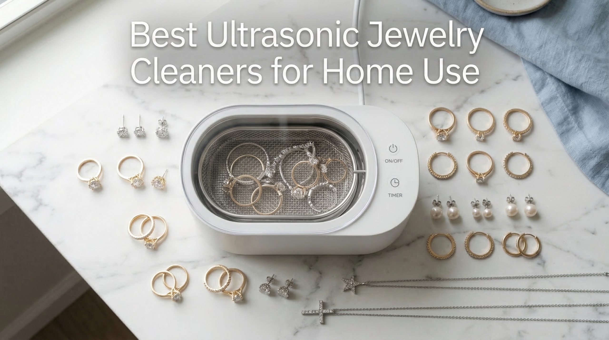 Best Ultrasonic Jewelry Cleaners for Home Use