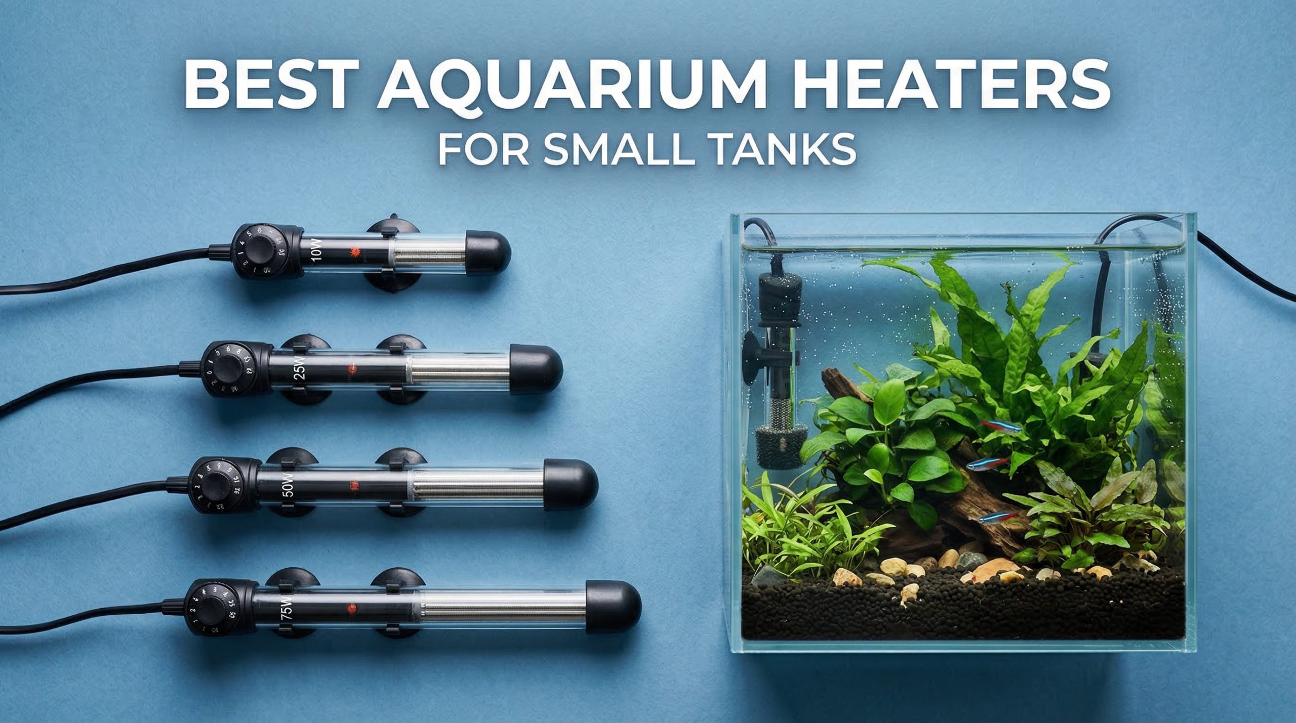Best Aquarium Heaters for Small Tanks