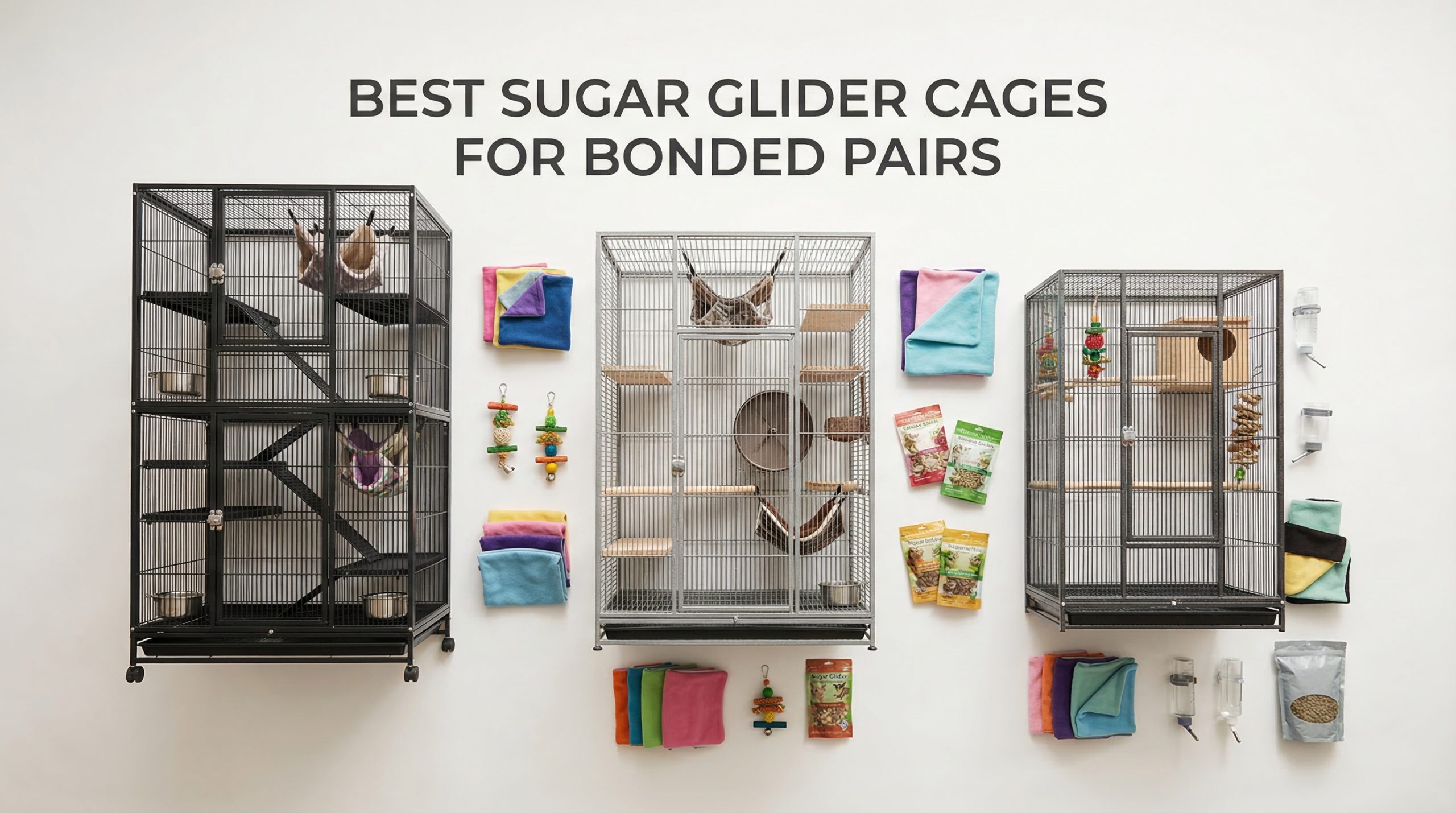 Best Sugar Glider Cages for Bonded Pairs