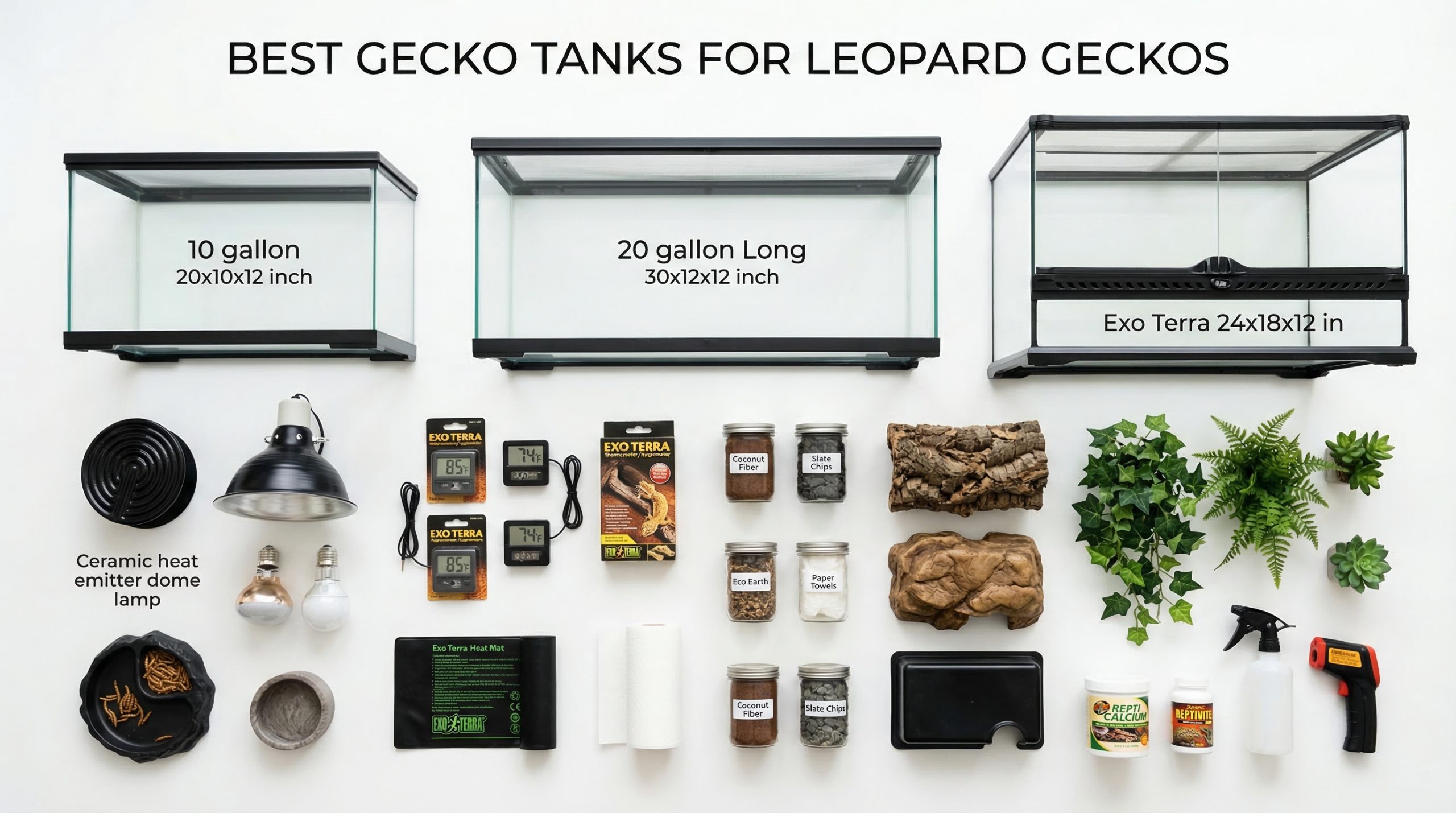 Best Gecko Tanks for Leopard Geckos
