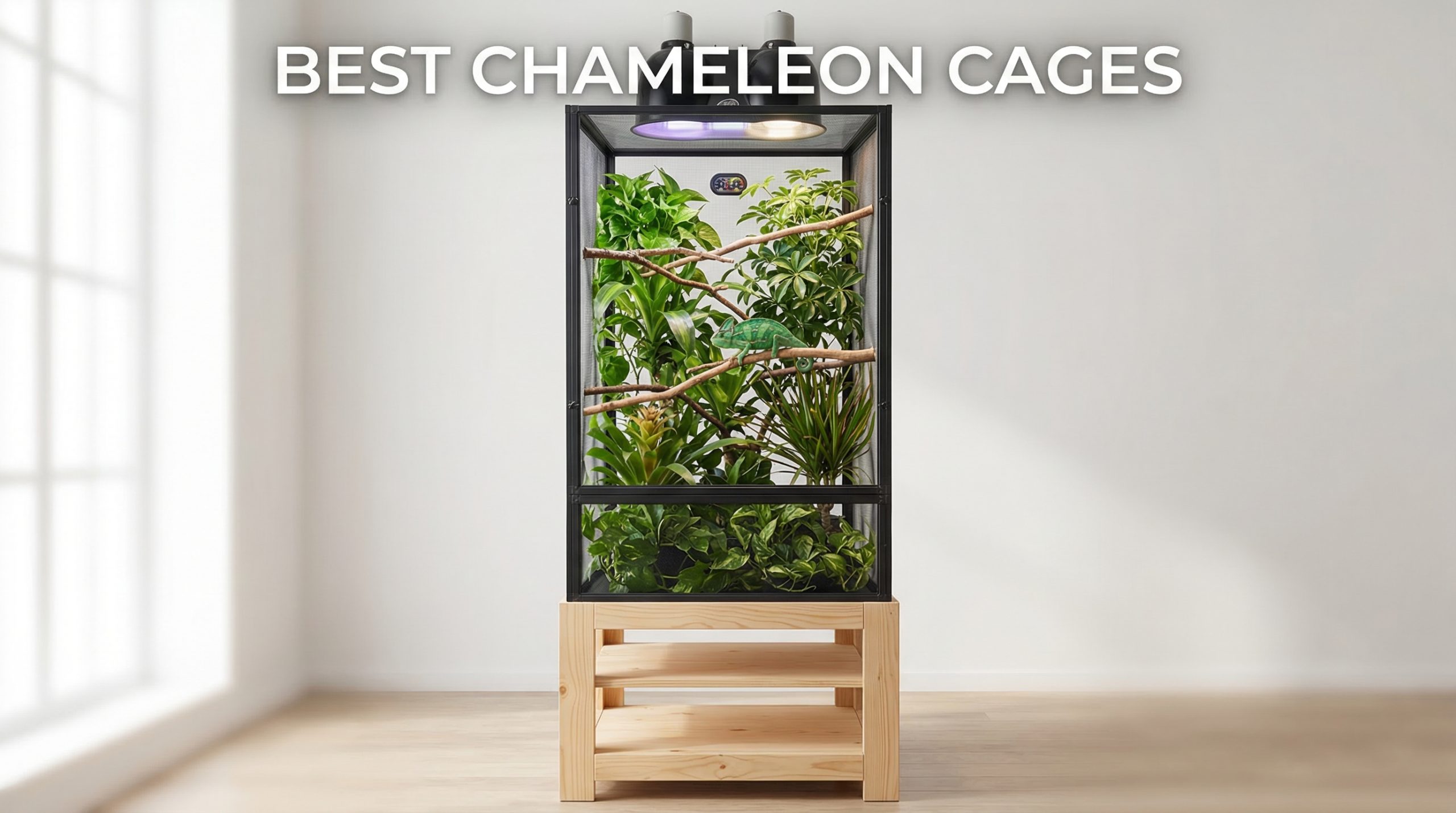 Best Chameleon Cages for Veiled Chameleons