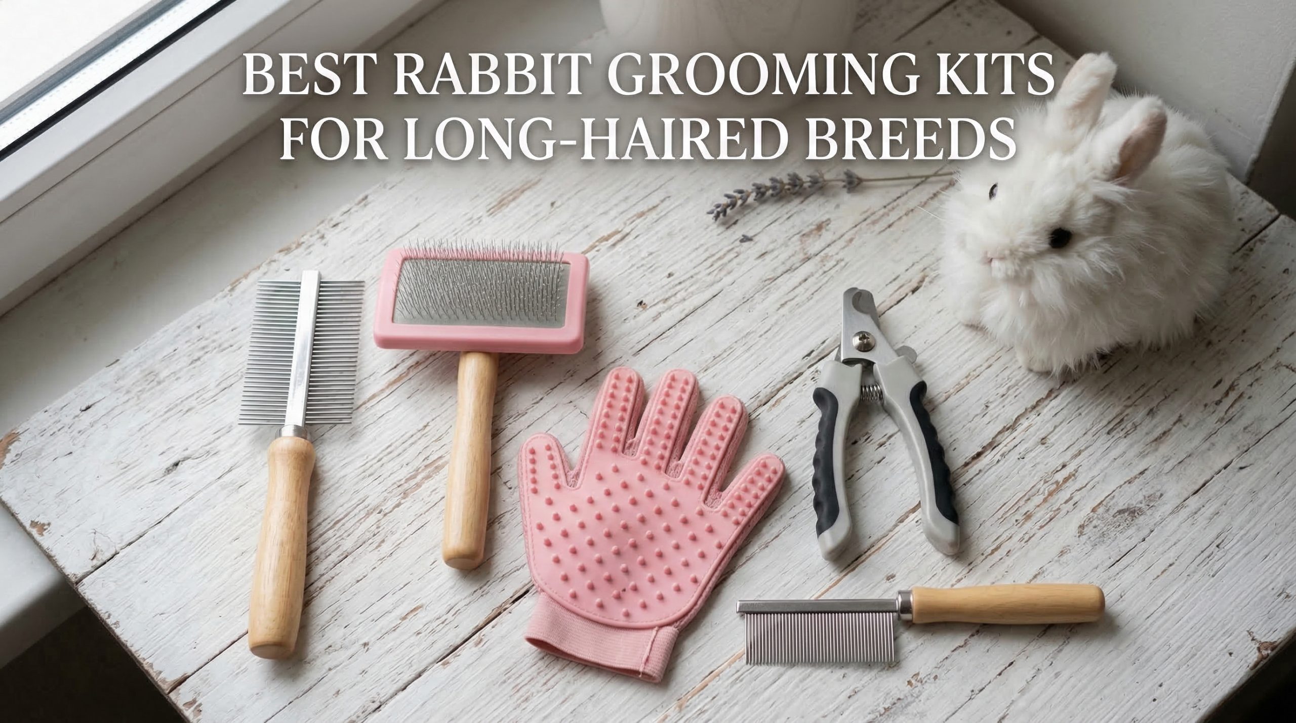 Best Rabbit Grooming Kits for Long-Haired Breeds