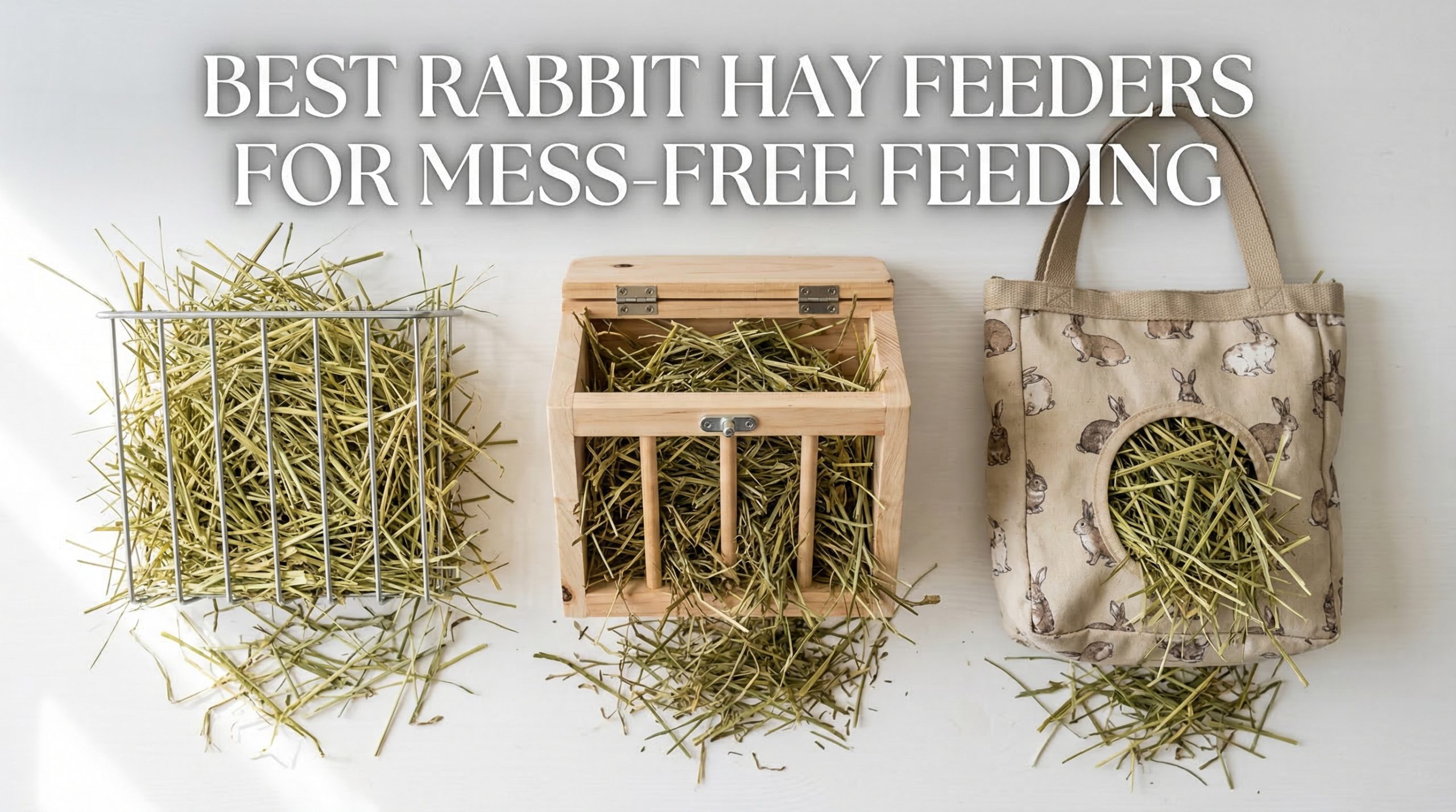 Best Rabbit Hay Feeders for Mess-Free Feeding