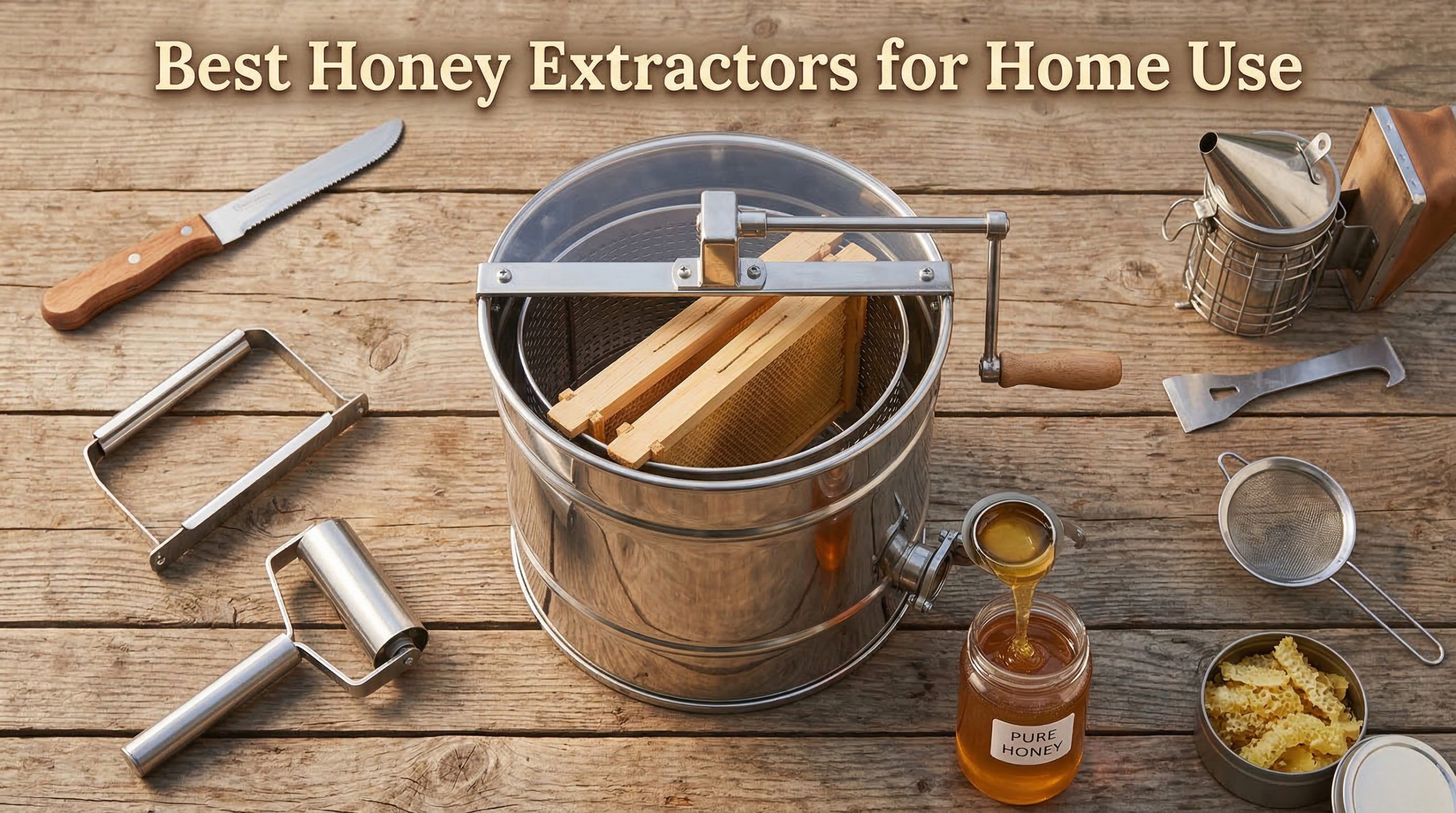 Best Honey Extractors for Home Use