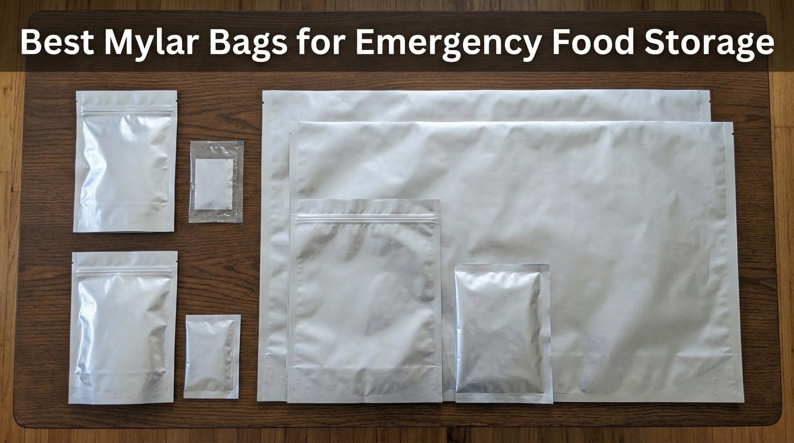 Best Mylar Bags for Emergency Food Storage