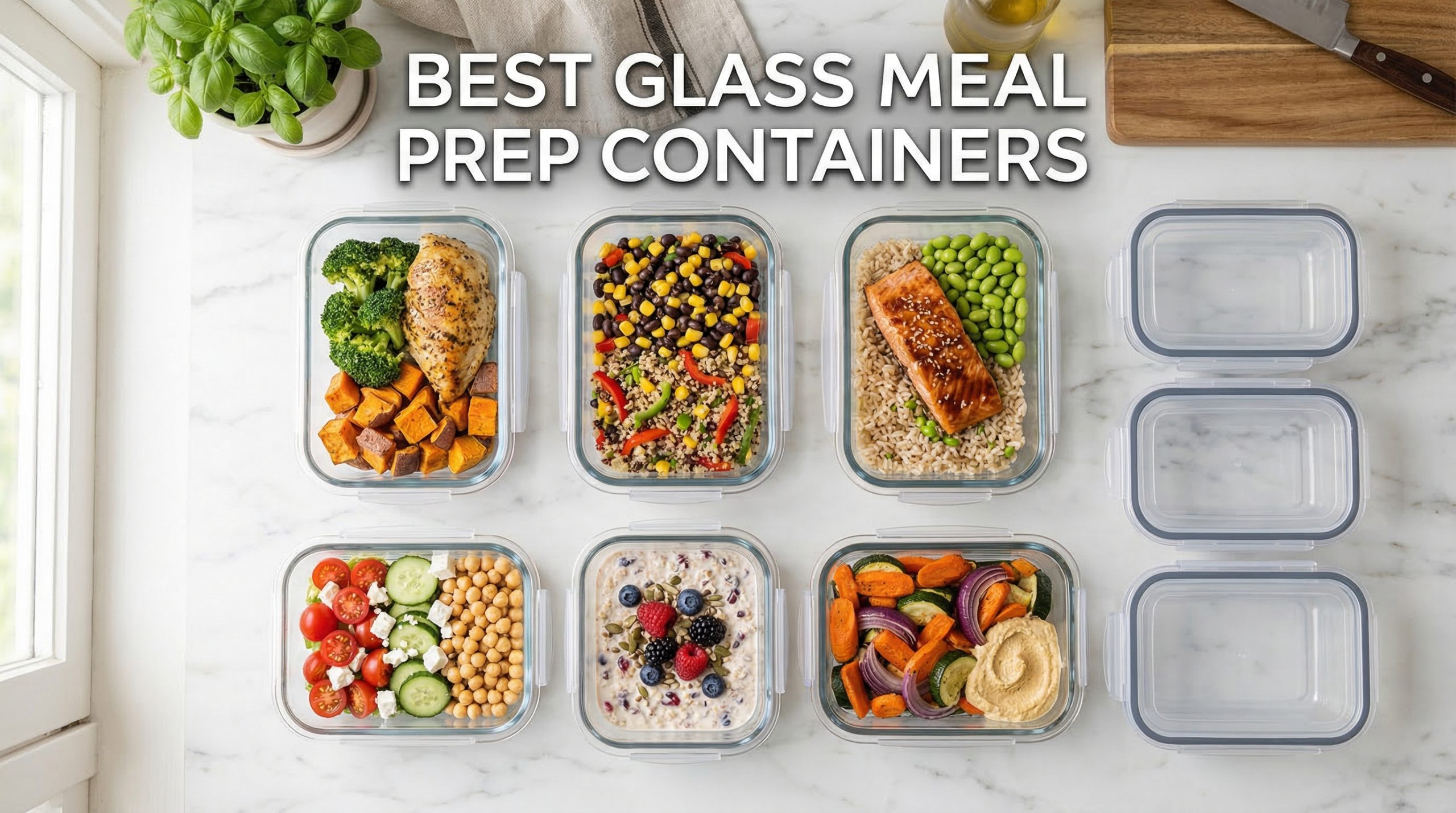 Best Glass Meal Prep Containers with Locking Lids
