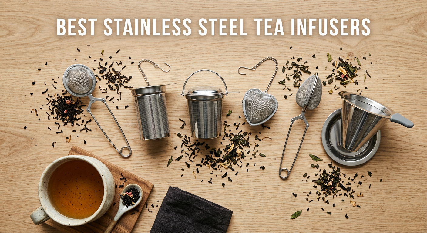 Best Stainless Steel Tea Infusers for Loose-Leaf Tea