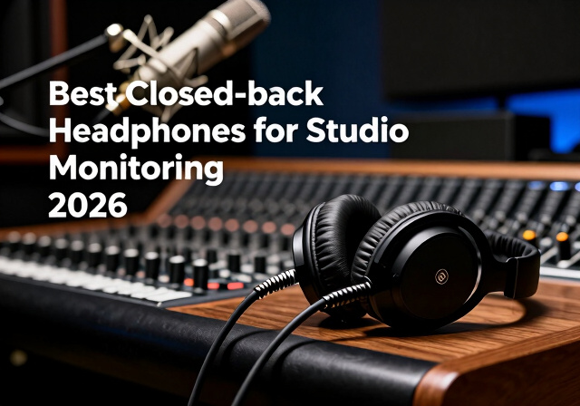 Best Closed-Back Headphones for Studio Monitoring