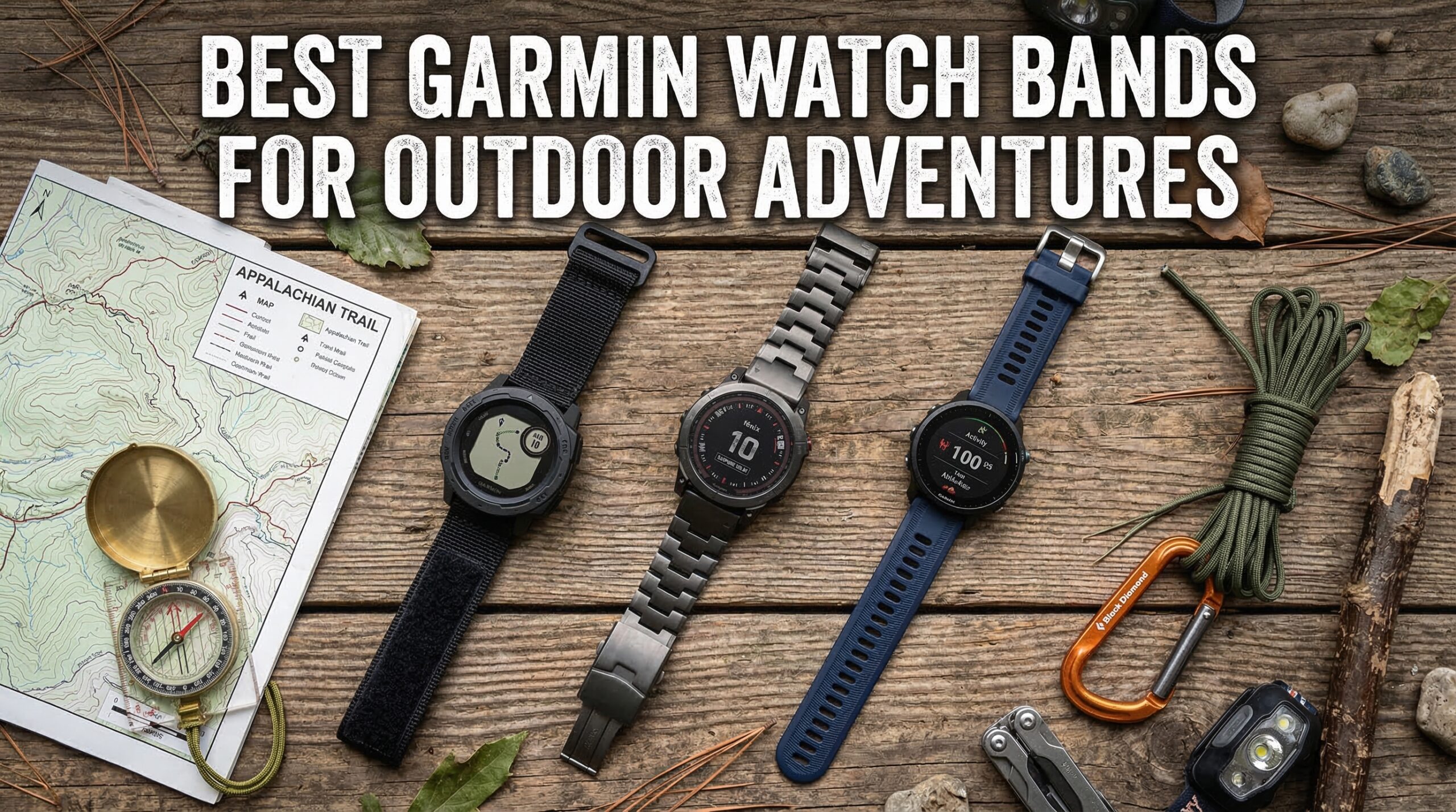 Best Garmin Watch Bands for Outdoor Adventures
