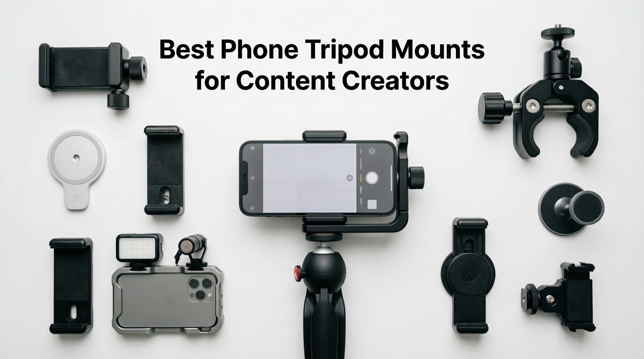 Best Phone Tripod Mounts for Content Creators