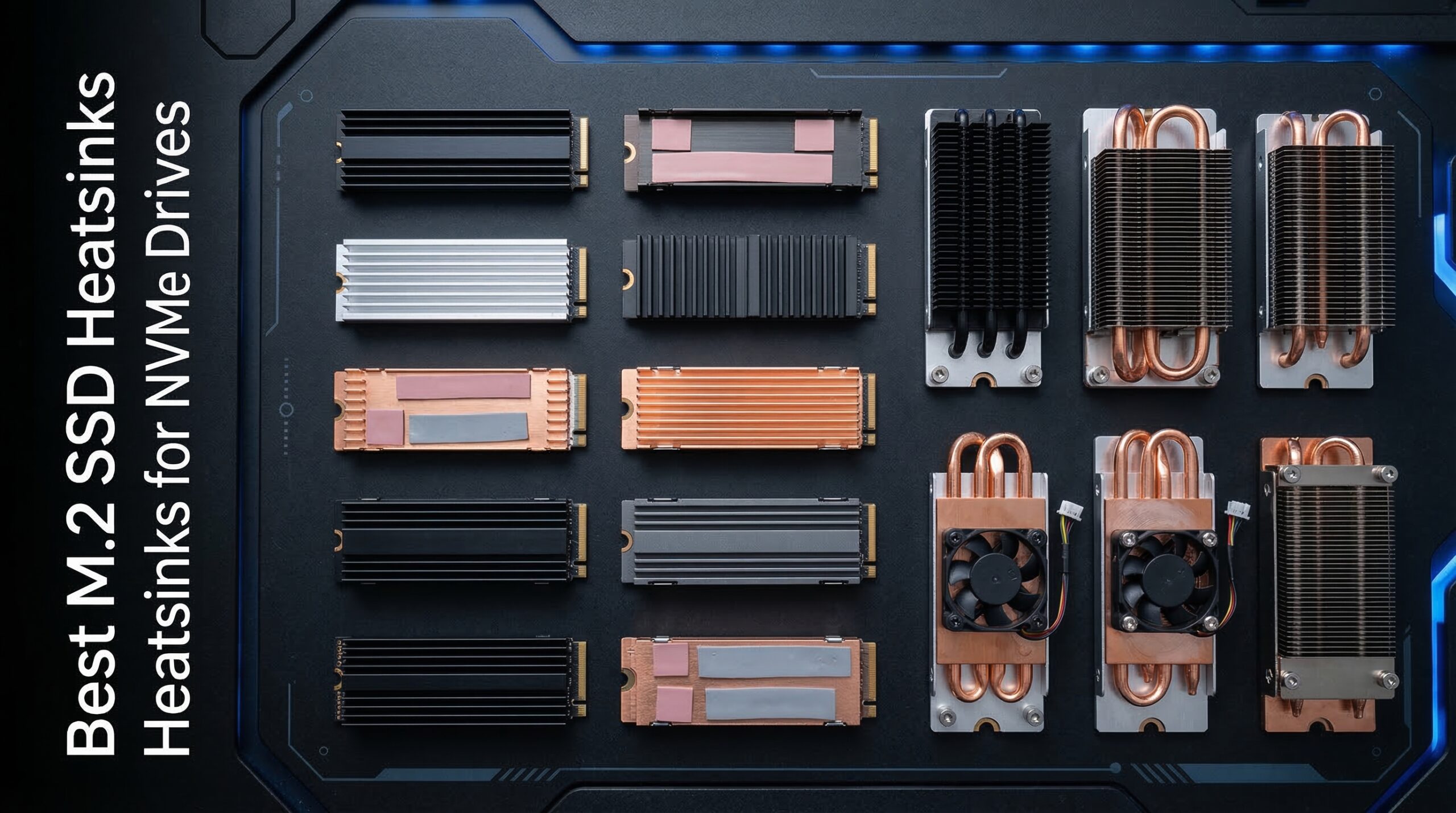 Best M.2 SSD Heatsinks for NVMe Drives