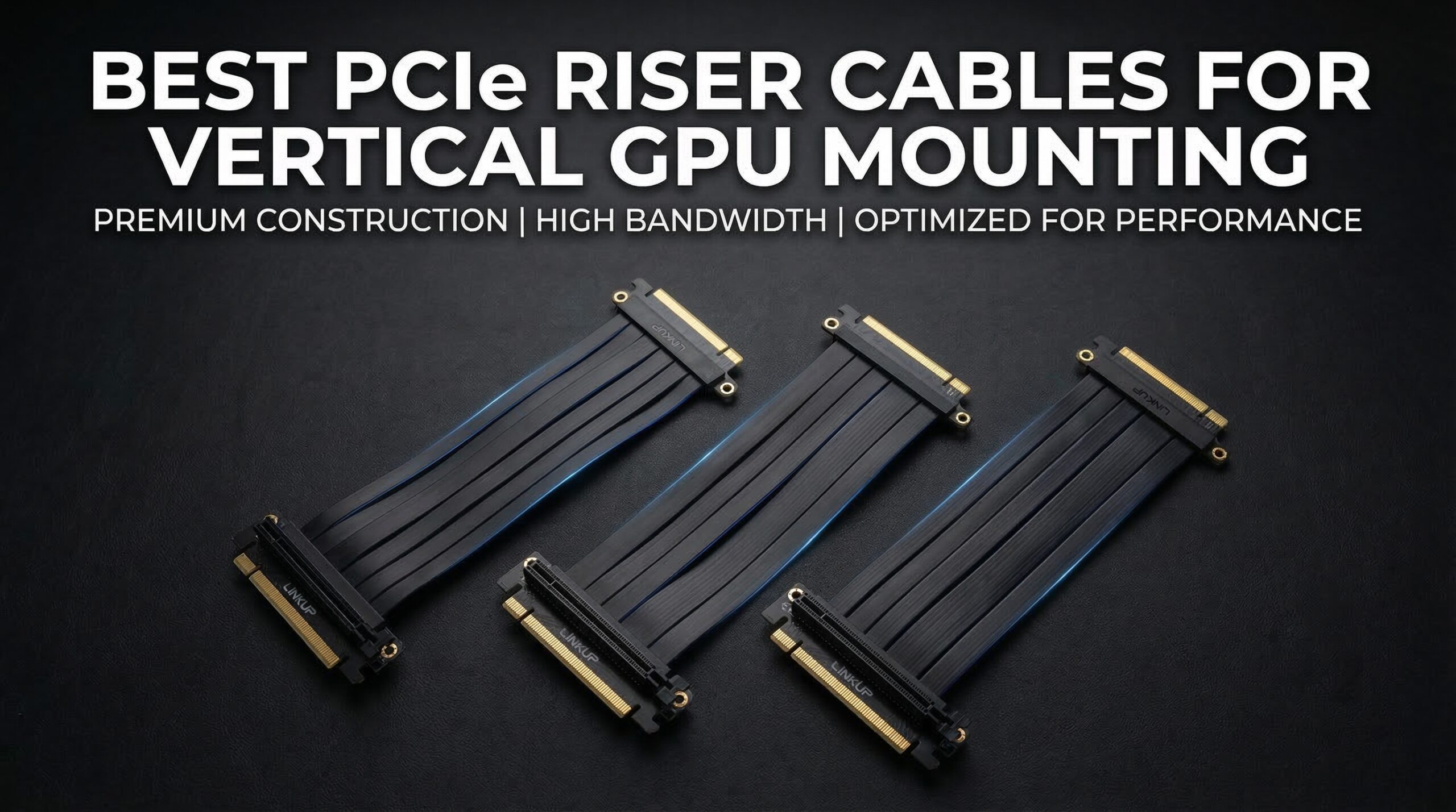 Best PCIe Riser Cables for Vertical GPU Mounting