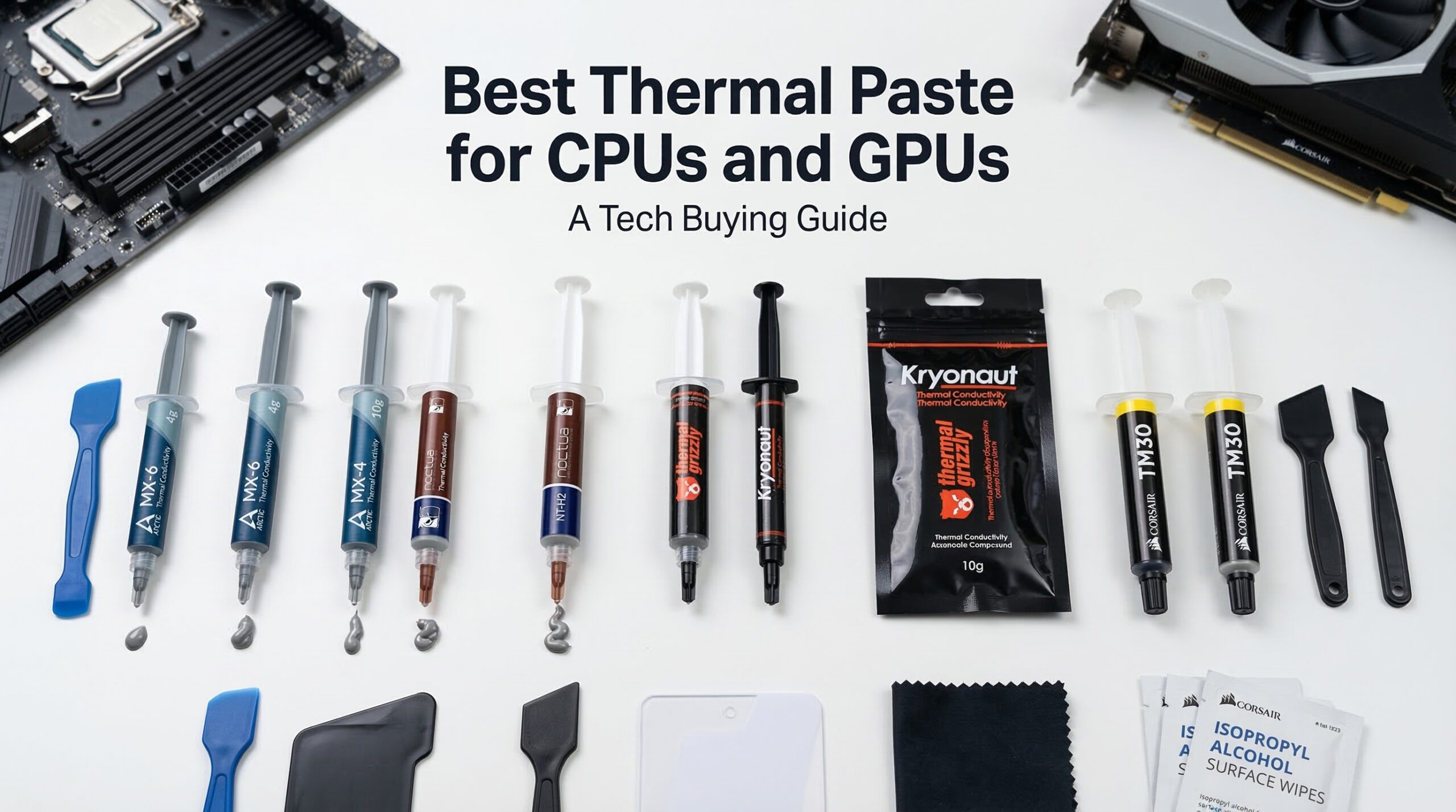 Best Thermal Paste for CPUs and GPUs