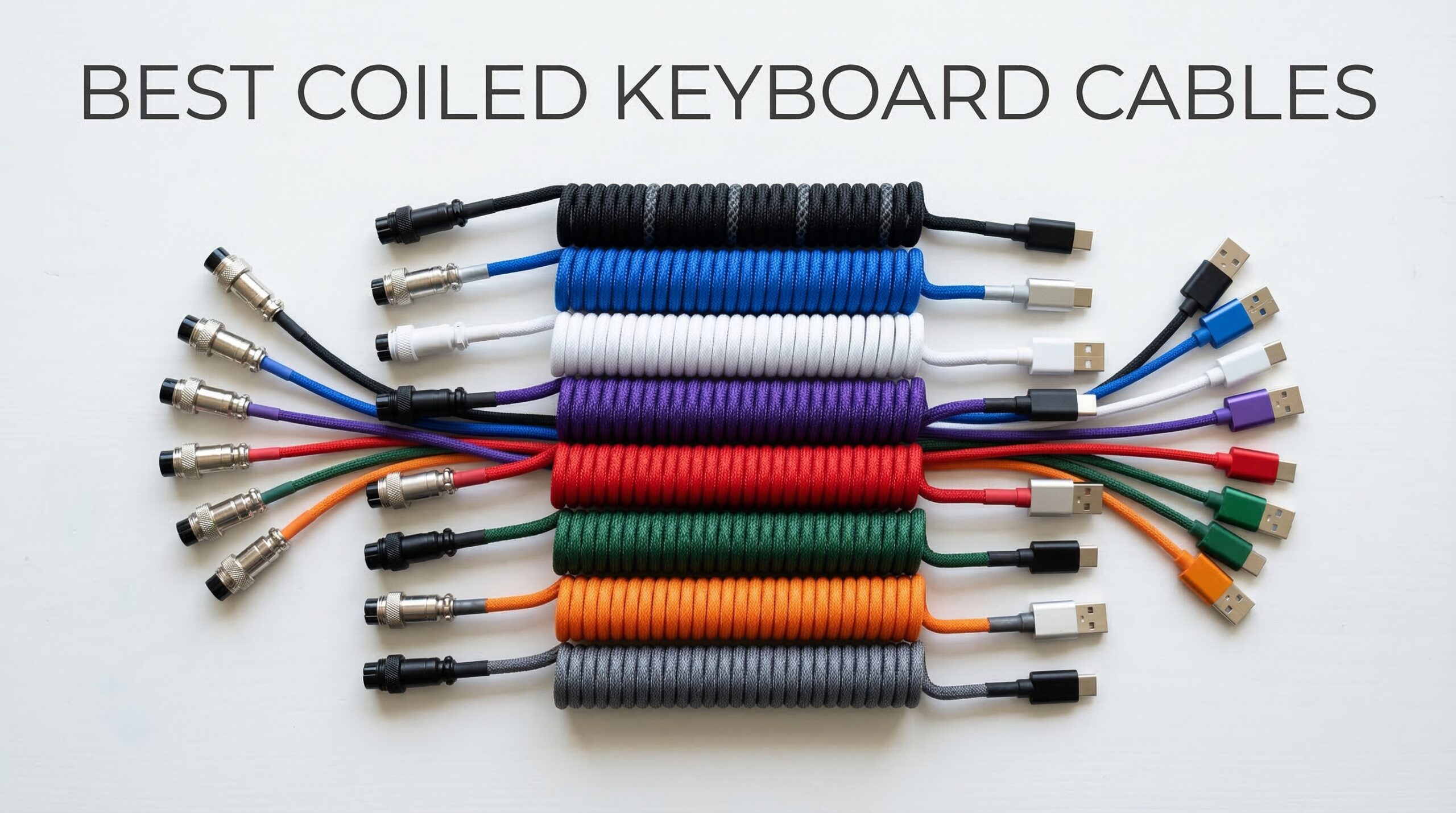 Best Coiled Keyboard Cables for Custom Builds