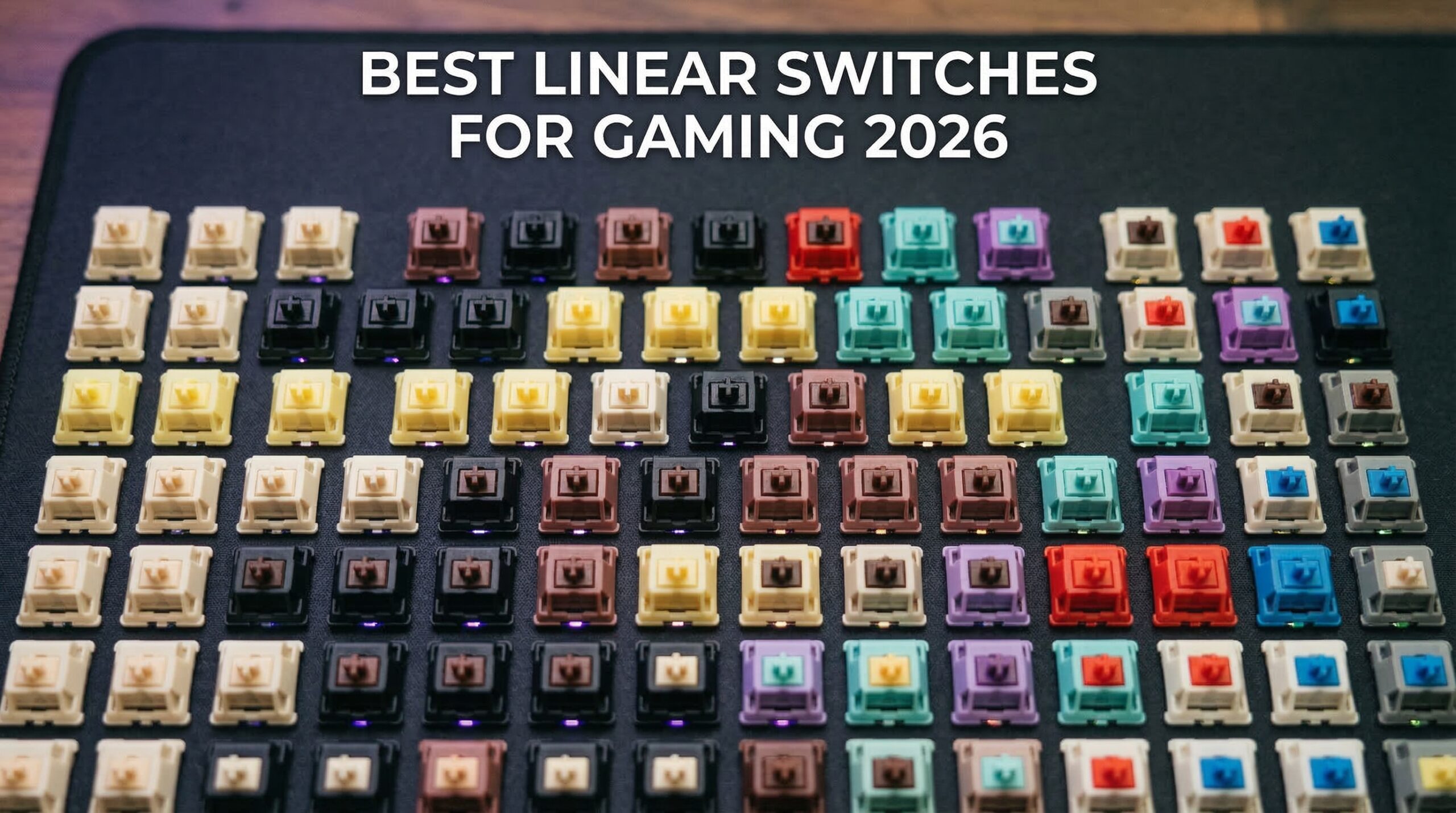 Best Linear Keyboard Switches for Smooth Gaming