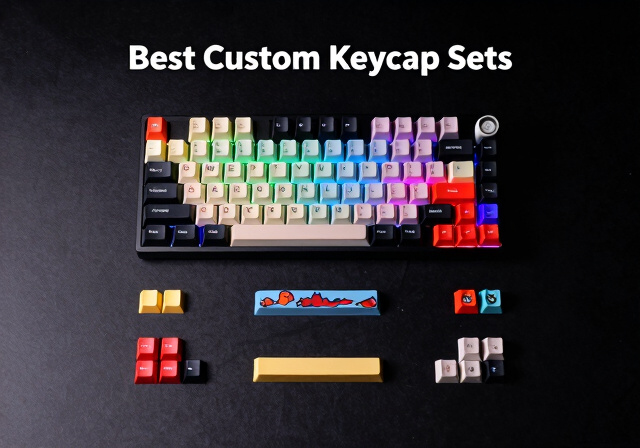 Best Custom Keycap Sets for Mechanical Keyboards