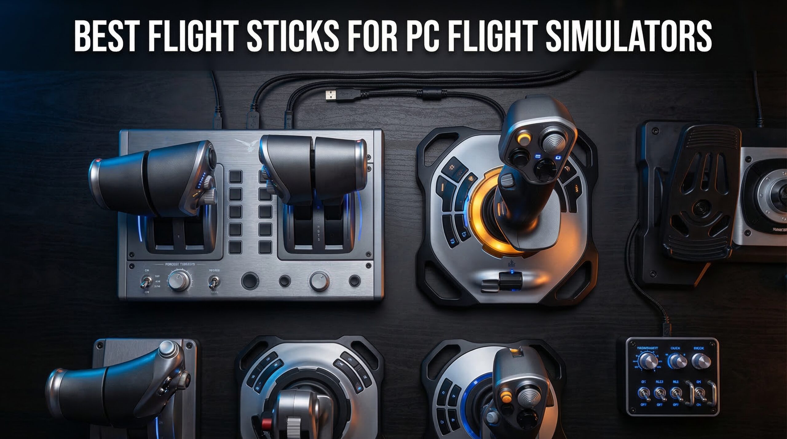 Best Flight Sticks for PC Flight Simulators