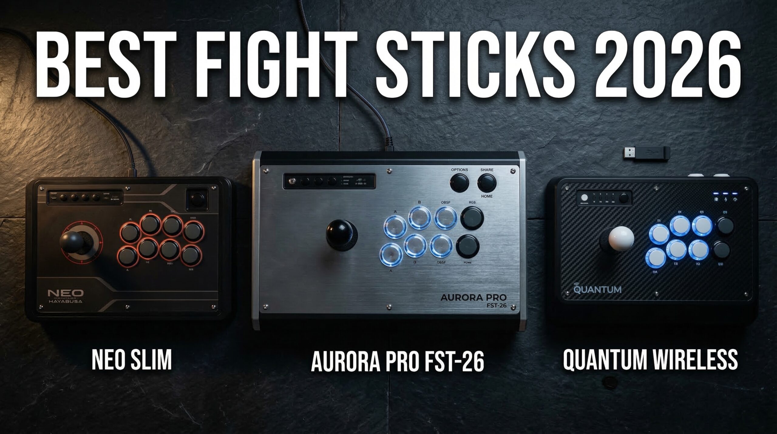 Best Arcade Fight Sticks for Fighting Games