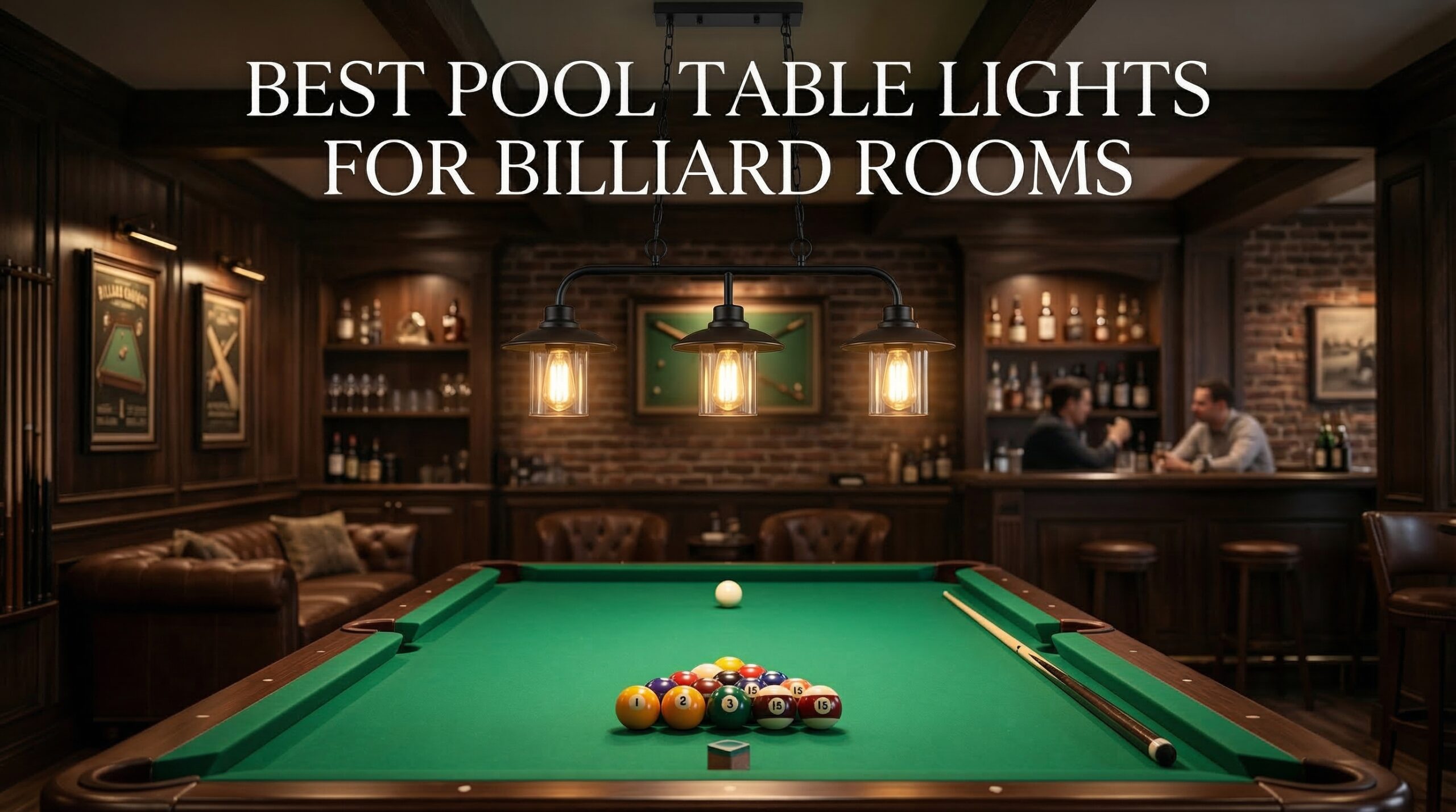 Best Pool Table Lights for Billiard Rooms